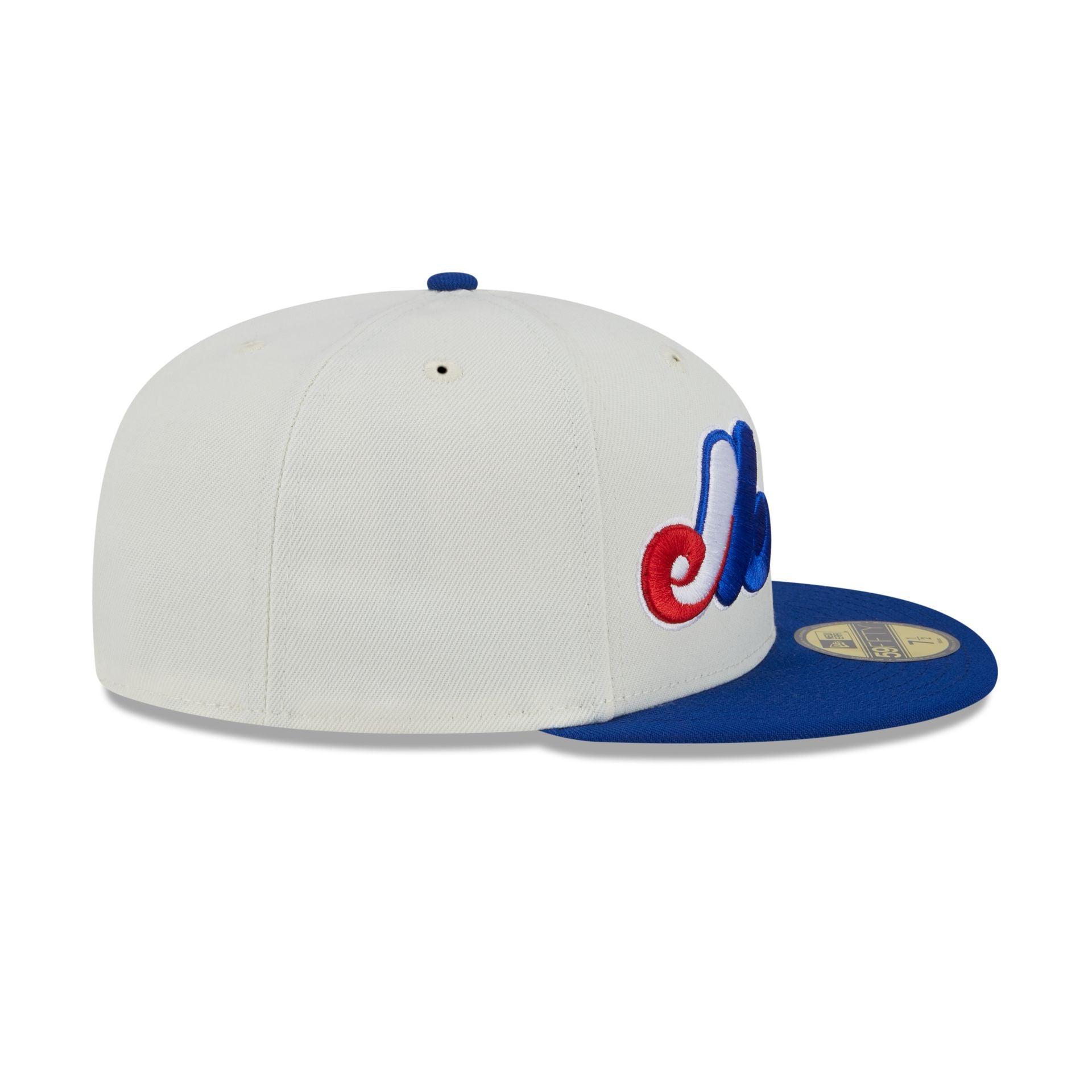 Montreal Expos Gary Carter Chrome White 59FIFTY Fitted Hat Male Product Image