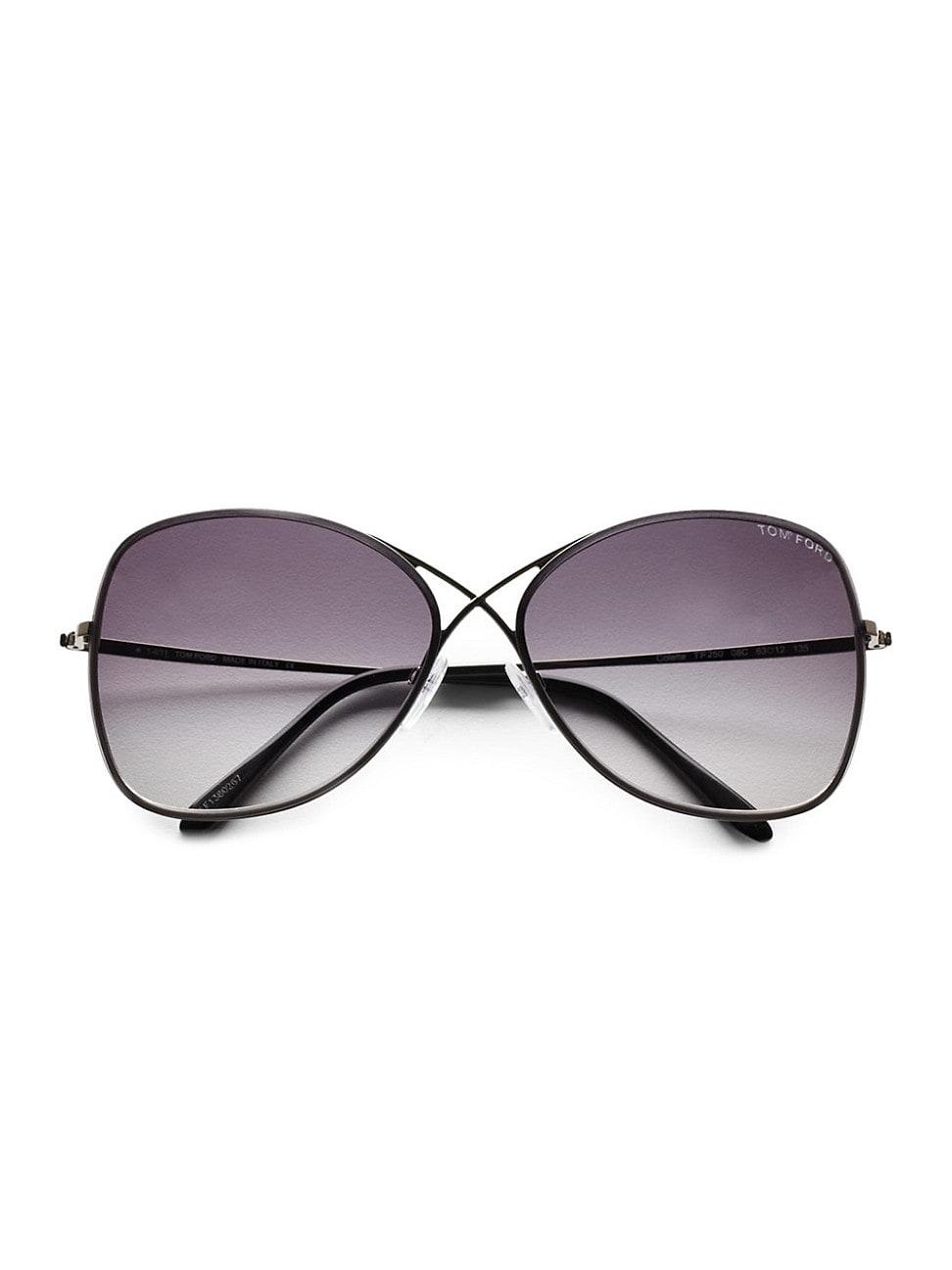 Womens Colette 63MM Rimless Aviator Sunglasses Product Image