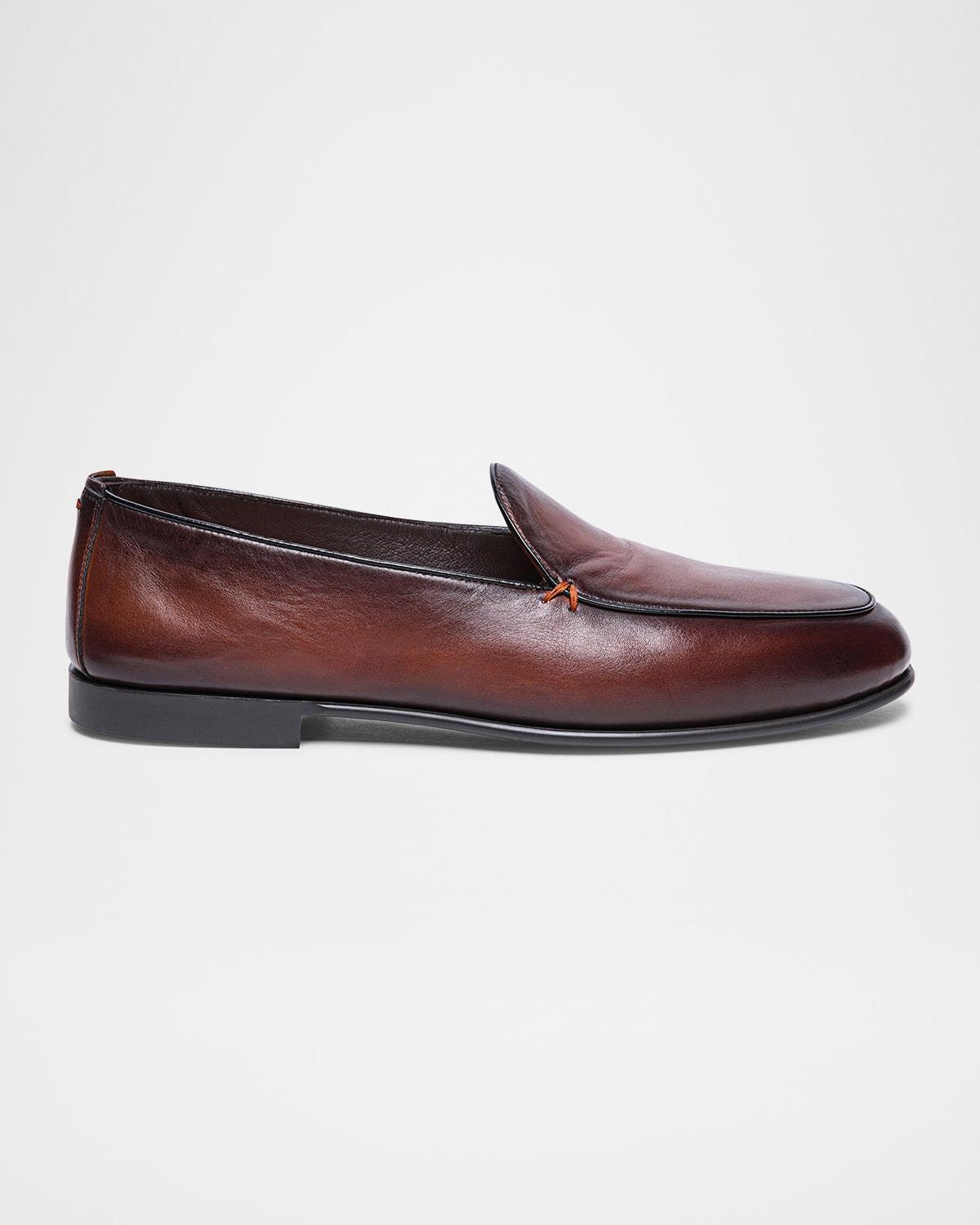 Men's Vibe Leather Loafers Product Image