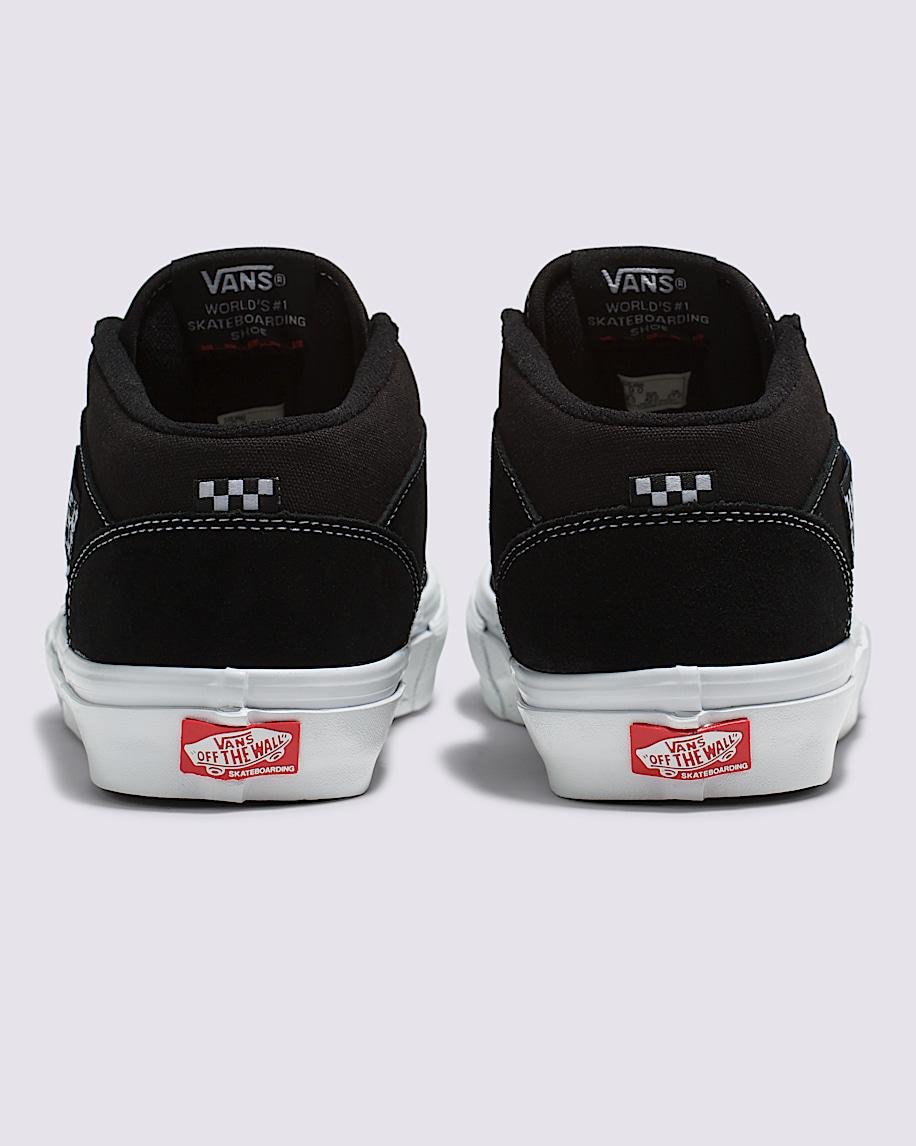 Vans | Skate Half Cab Black/White Skate Shoe Product Image
