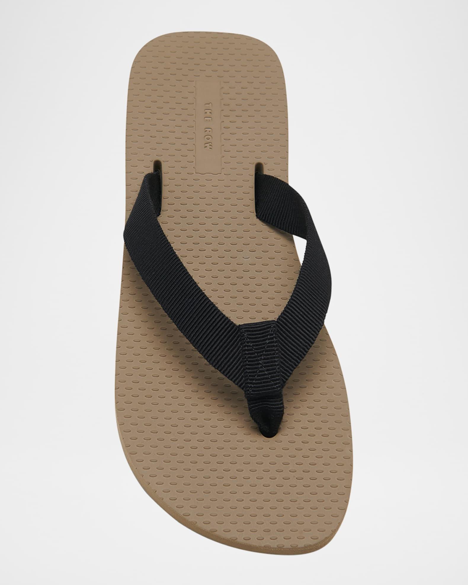 Dune Cotton Flat Thong Sandals Product Image
