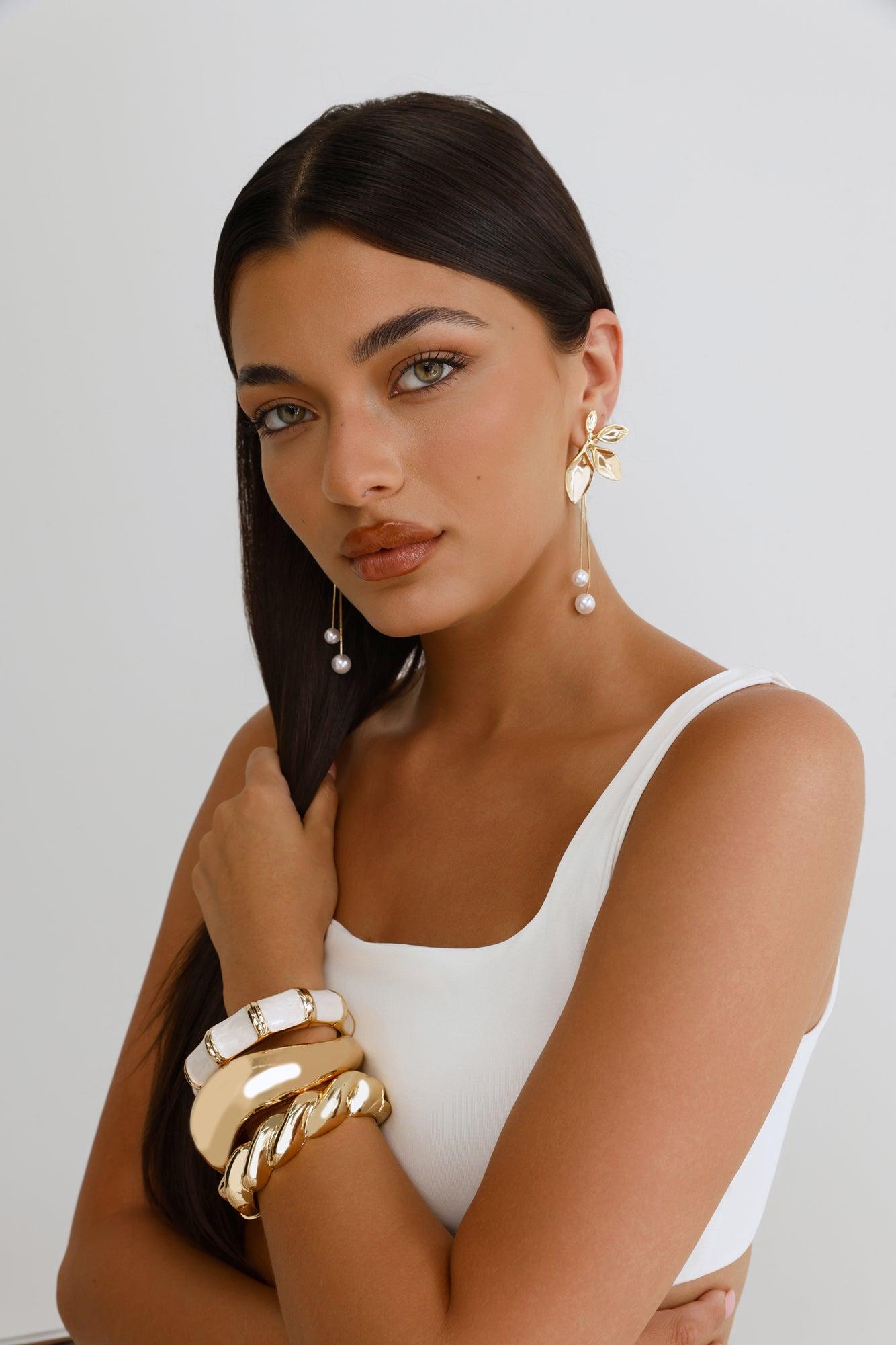 Arabella Bangle Gold Product Image