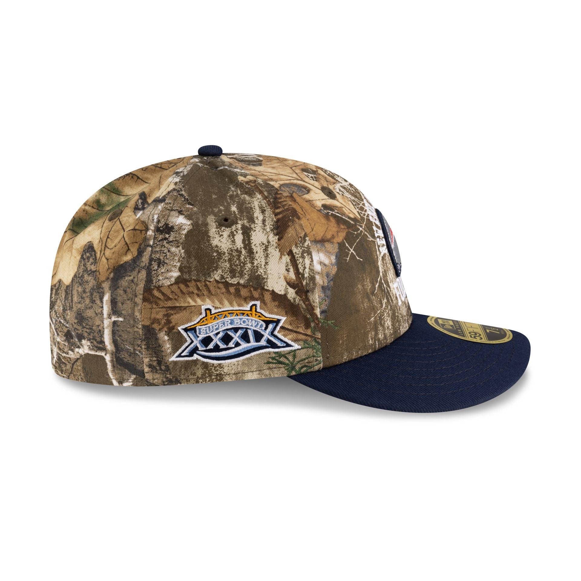 Just Caps Realtree New England Patriots Low Profile 59FIFTY Fitted Hat Male Product Image
