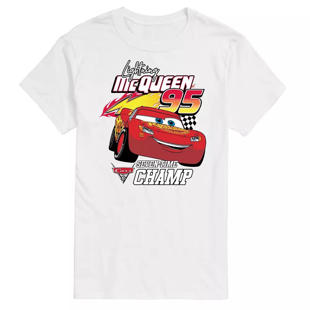 Disney / Pixar's Cars Big & Tall Lightning McQueen Graphic Tee, Men's,  Product Image