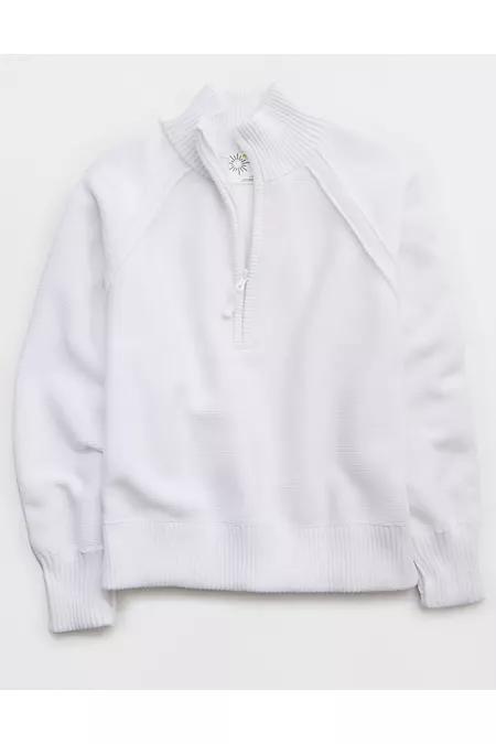 OFFLINE By Aerie Cool Down Quarter Zip Sweater Women's Product Image