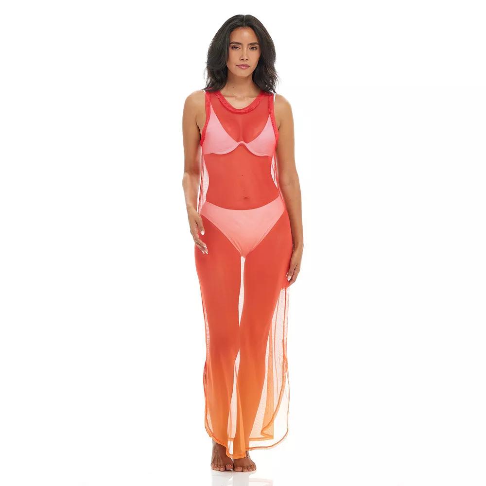 Women's Jordan Taylor Long Ombre Swim Cover Up Dress,  Product Image