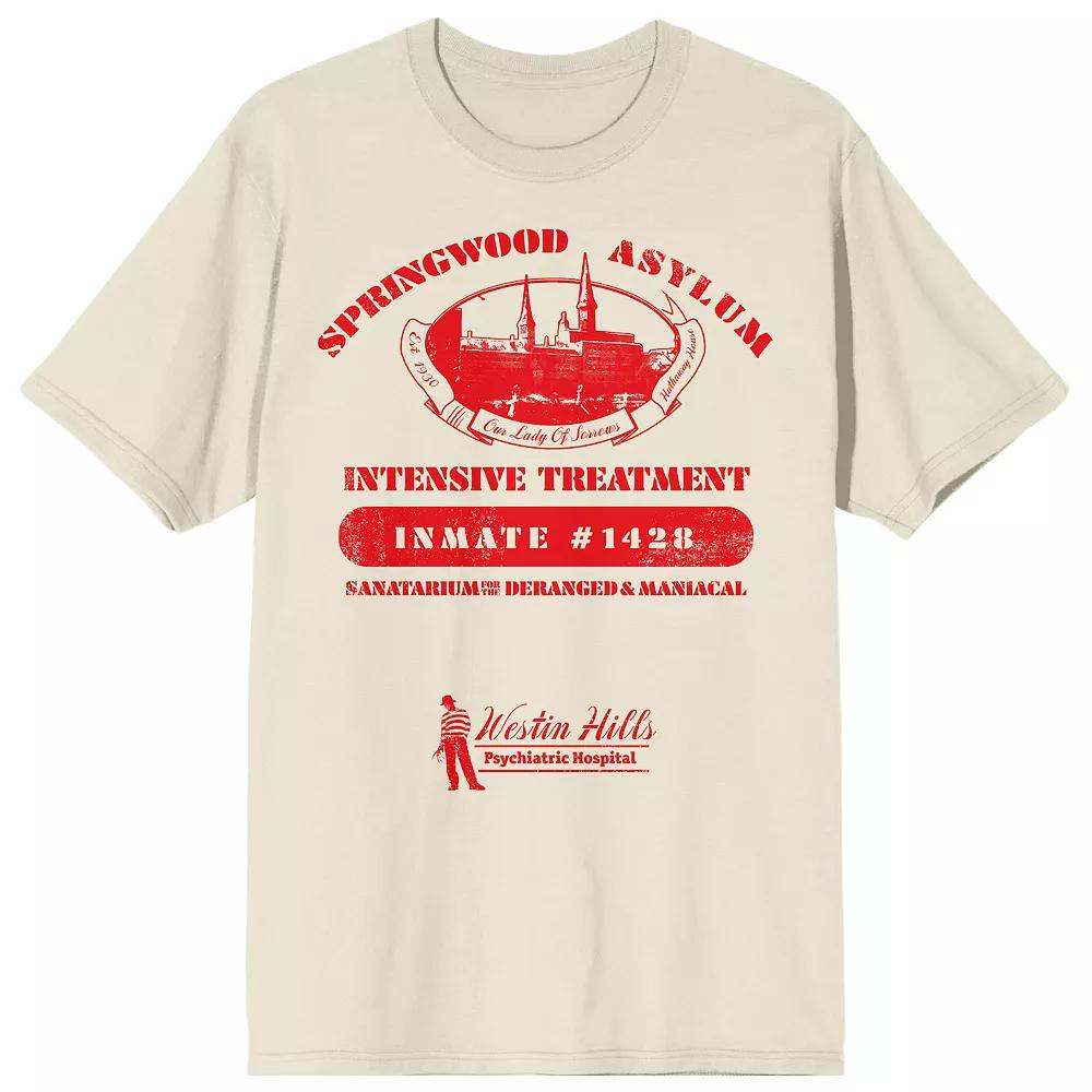 Men's Nightmare On Elm Street Asylum Tee,  Product Image