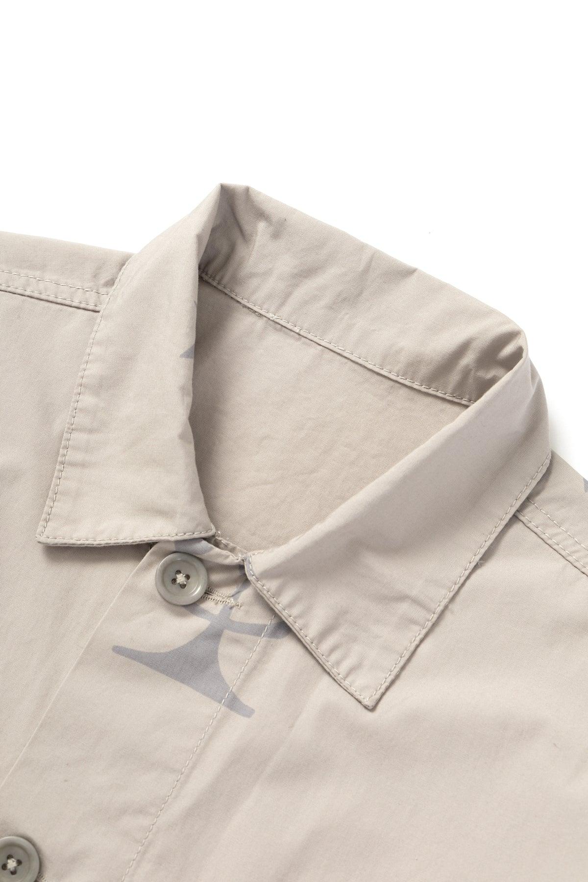 Nourish Printed Chore Shirt - Stone Product Image