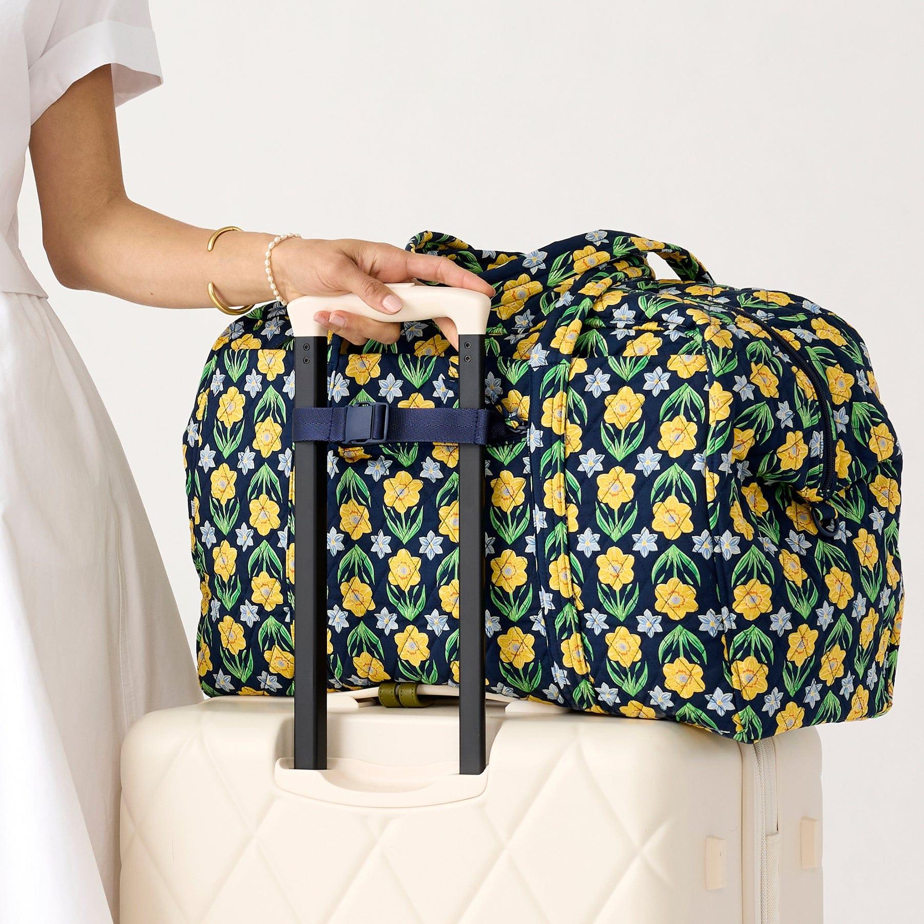 Vera Bradley Large Miramar Weekender Women in Starry Paisley Blue Product Image