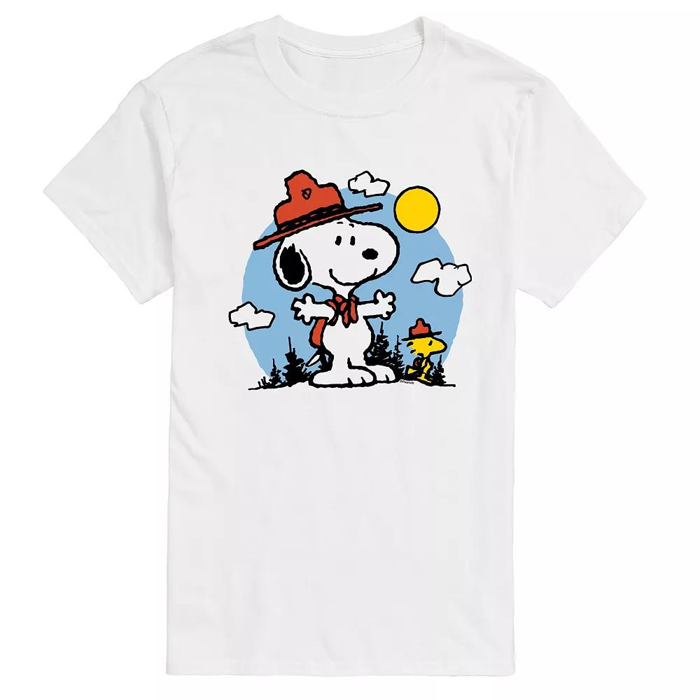 Big & Tall Peanuts Beagle Scouts Outdoor Graphic Tee, Men's,  Product Image