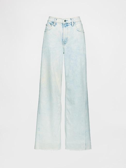 High Rise Stride Wide-Leg Jeans Product Image