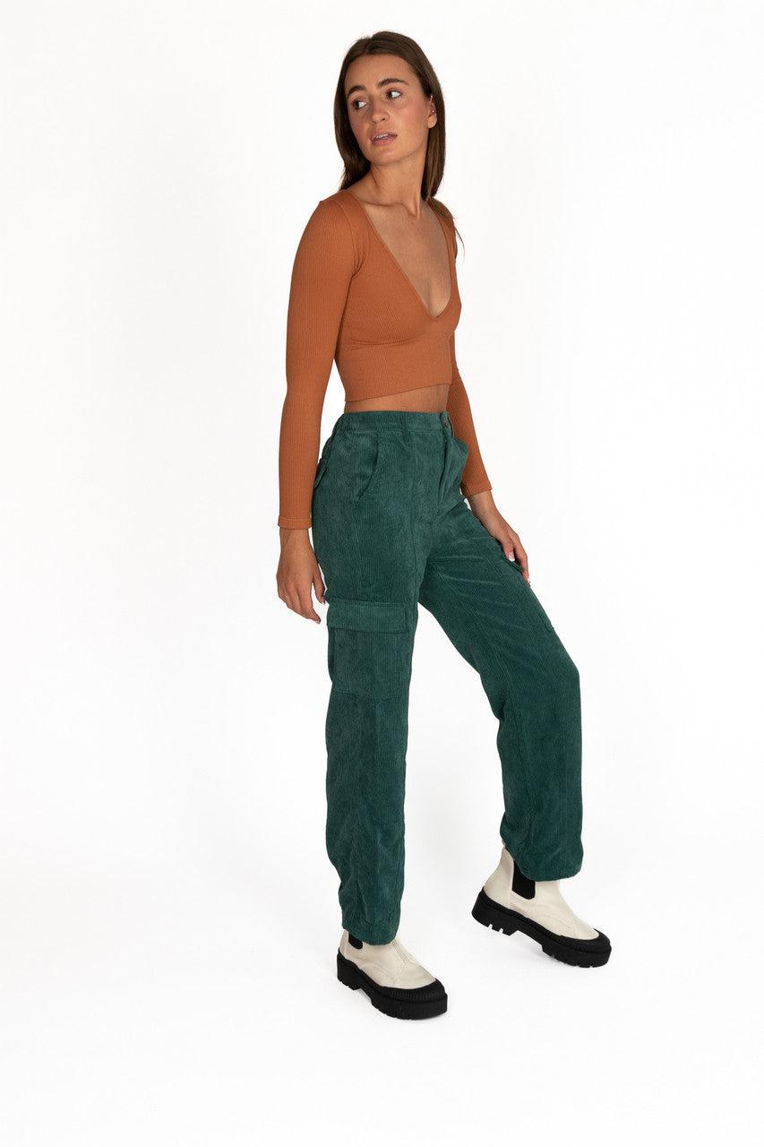 Corduroy Cargo Pants Product Image