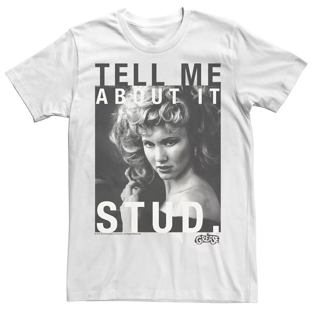 Men's Grease Tell Me About It Stud Sandra Poster Tee,  Product Image