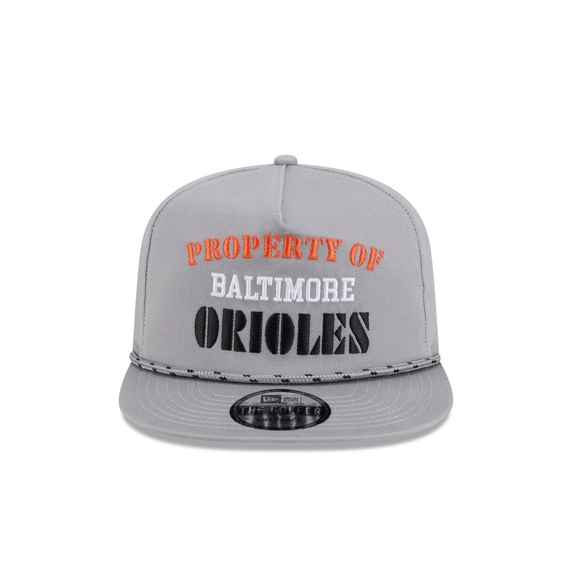 Baltimore Orioles Vintage Gray Rope Golfer Hat Male Product Image