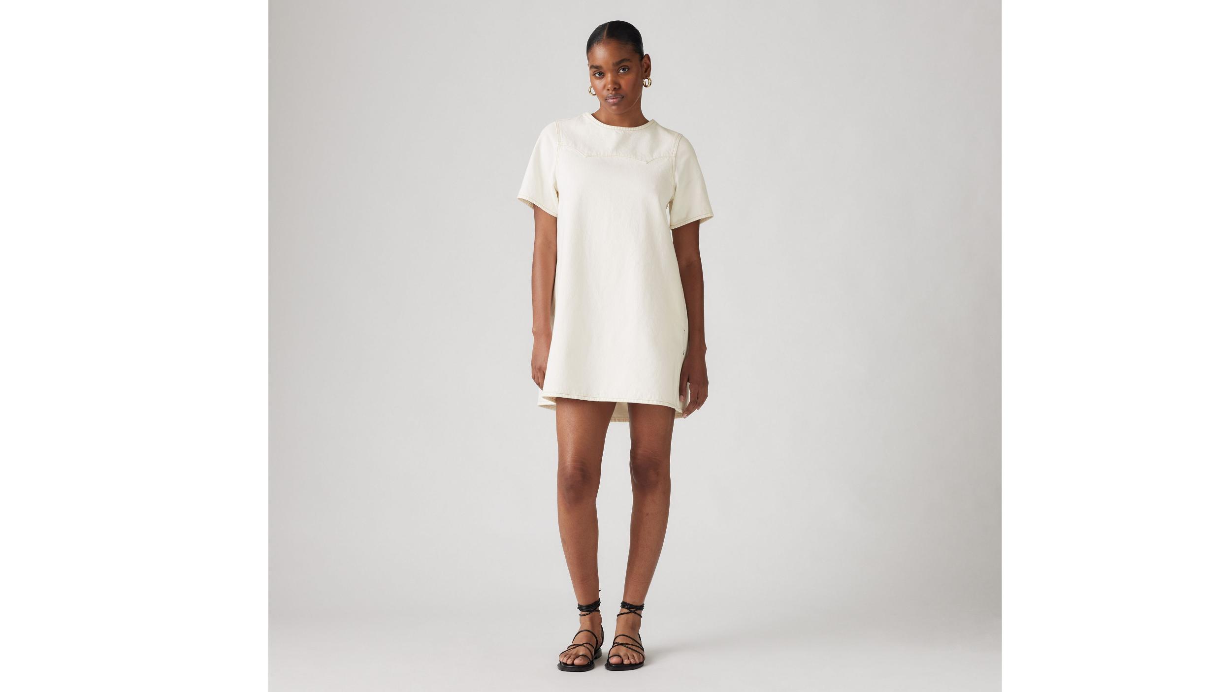 Denim Tee Dress Product Image