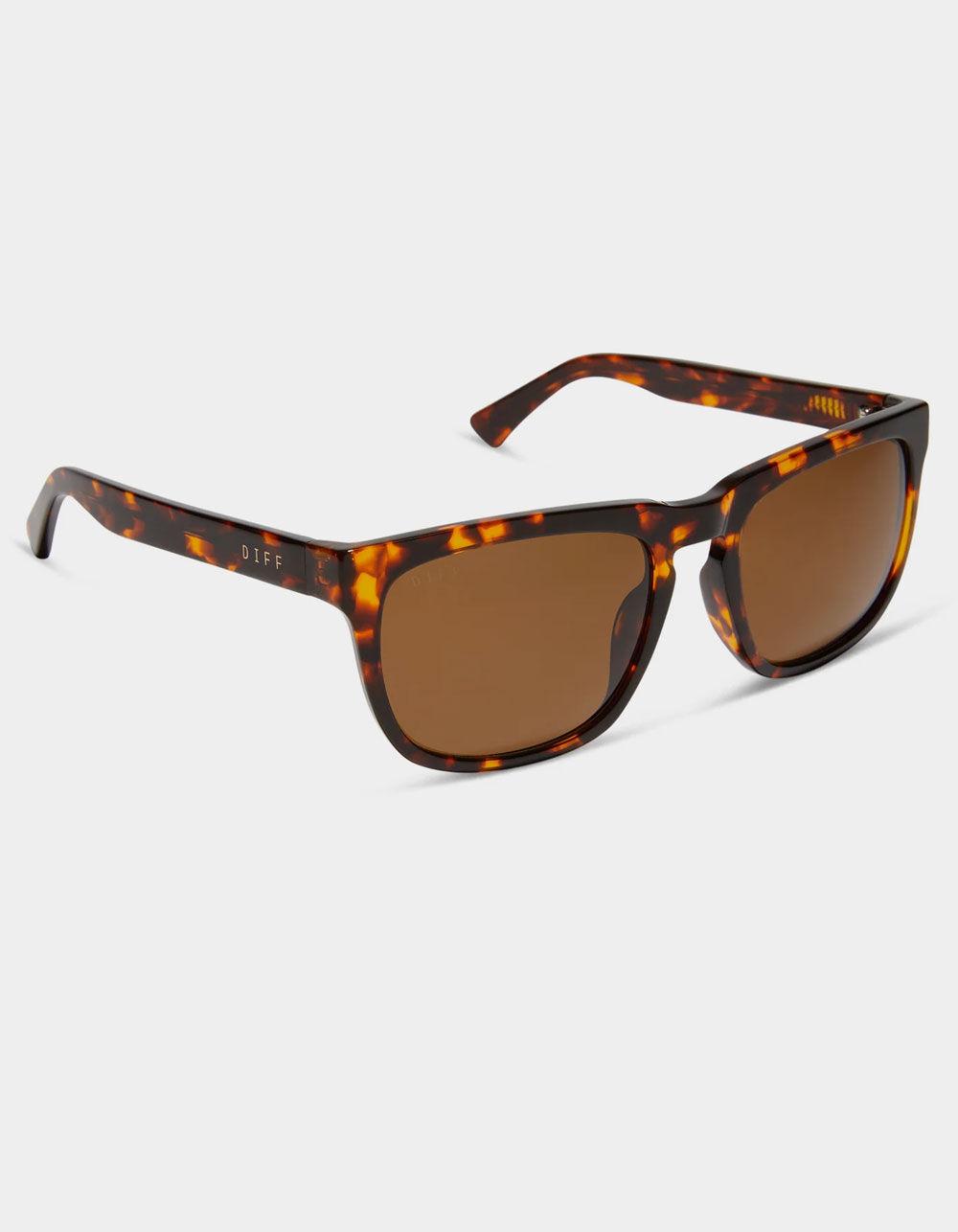 DIFF EYEWEAR Jake Polarized Sunglasses - TORTOISE Product Image