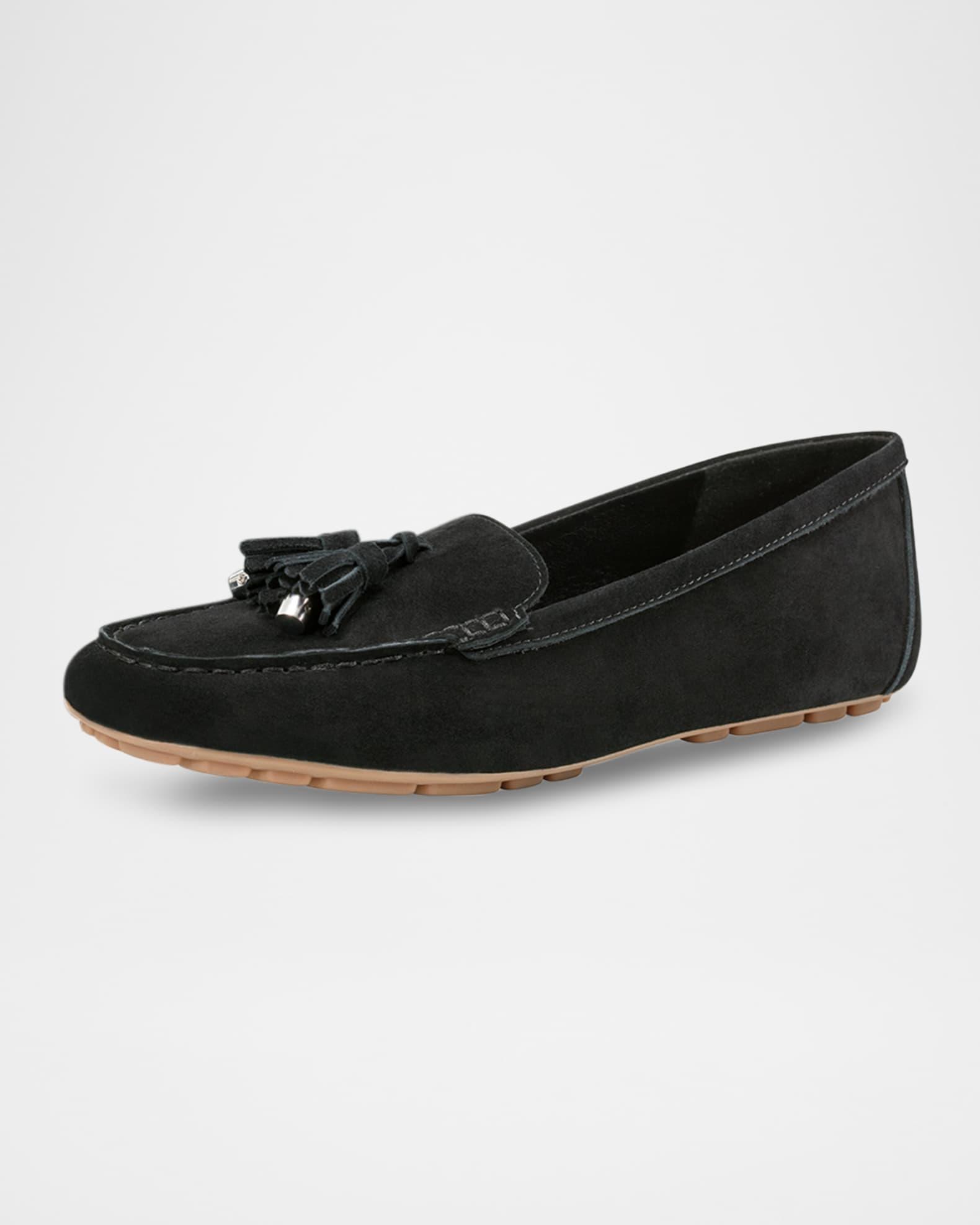 Layney Suede Moccasin Tassel Loafers Product Image