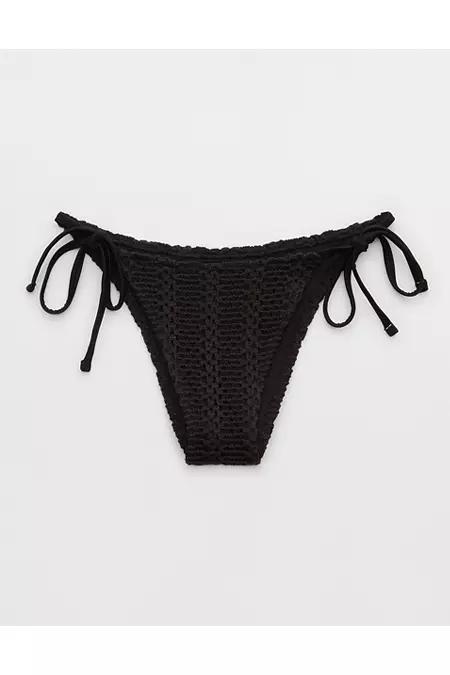 Aerie The Sunbun Cloudweave Crochet Bikini Bottom Women's Product Image