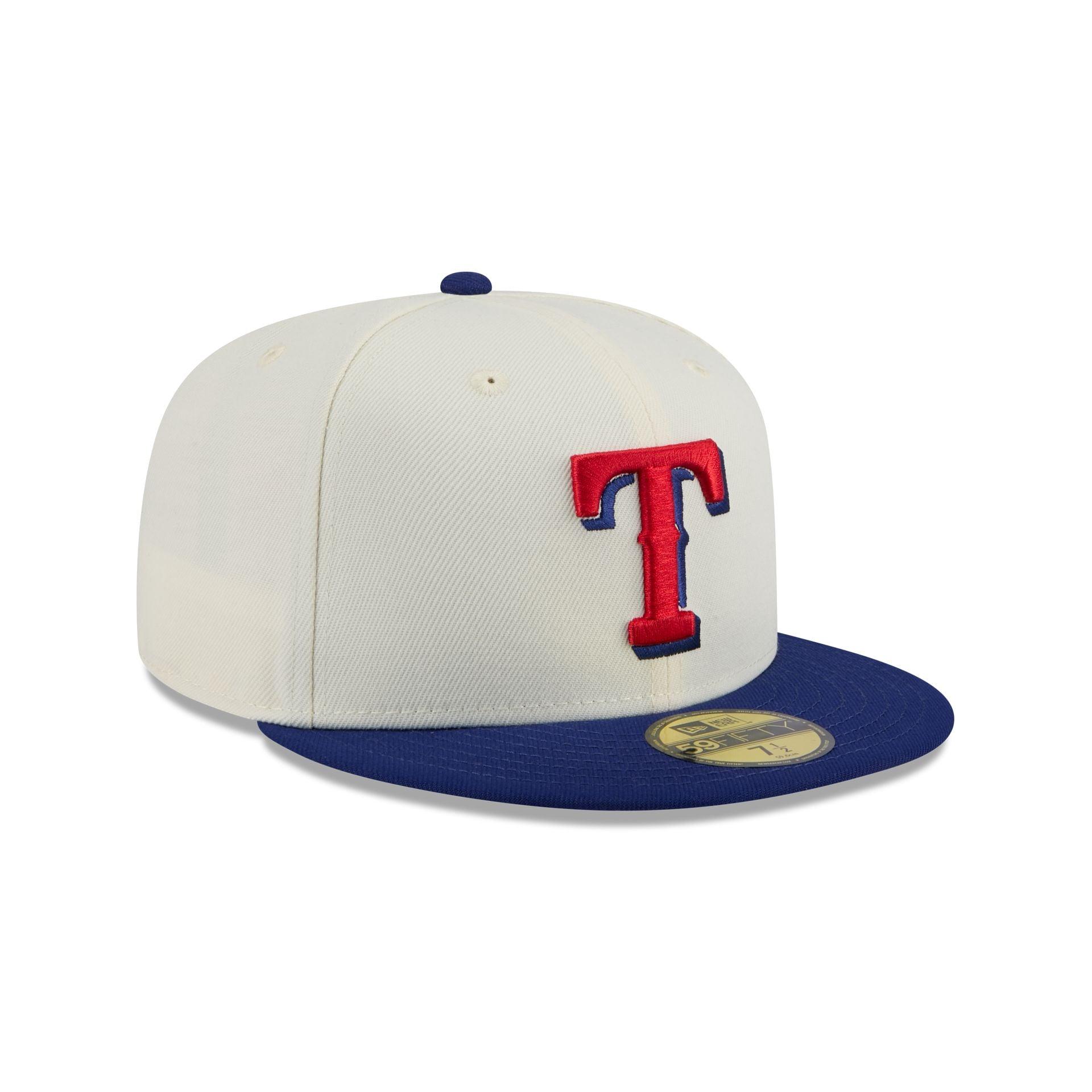 Texas Rangers Chrome 59FIFTY Fitted Hat Male Product Image