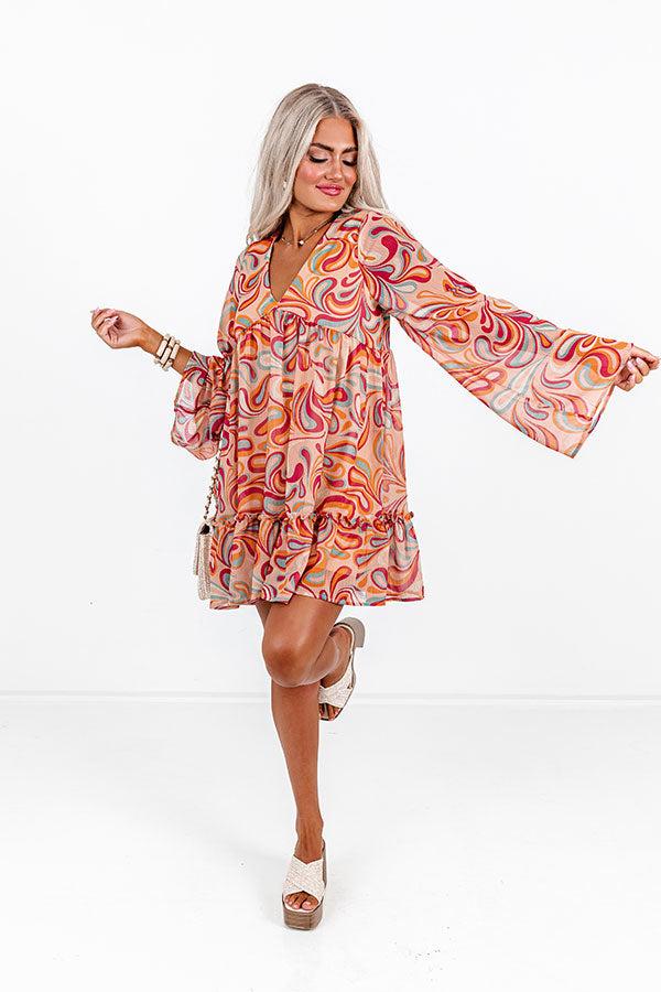 Down To Dallas Babydoll Dress Product Image