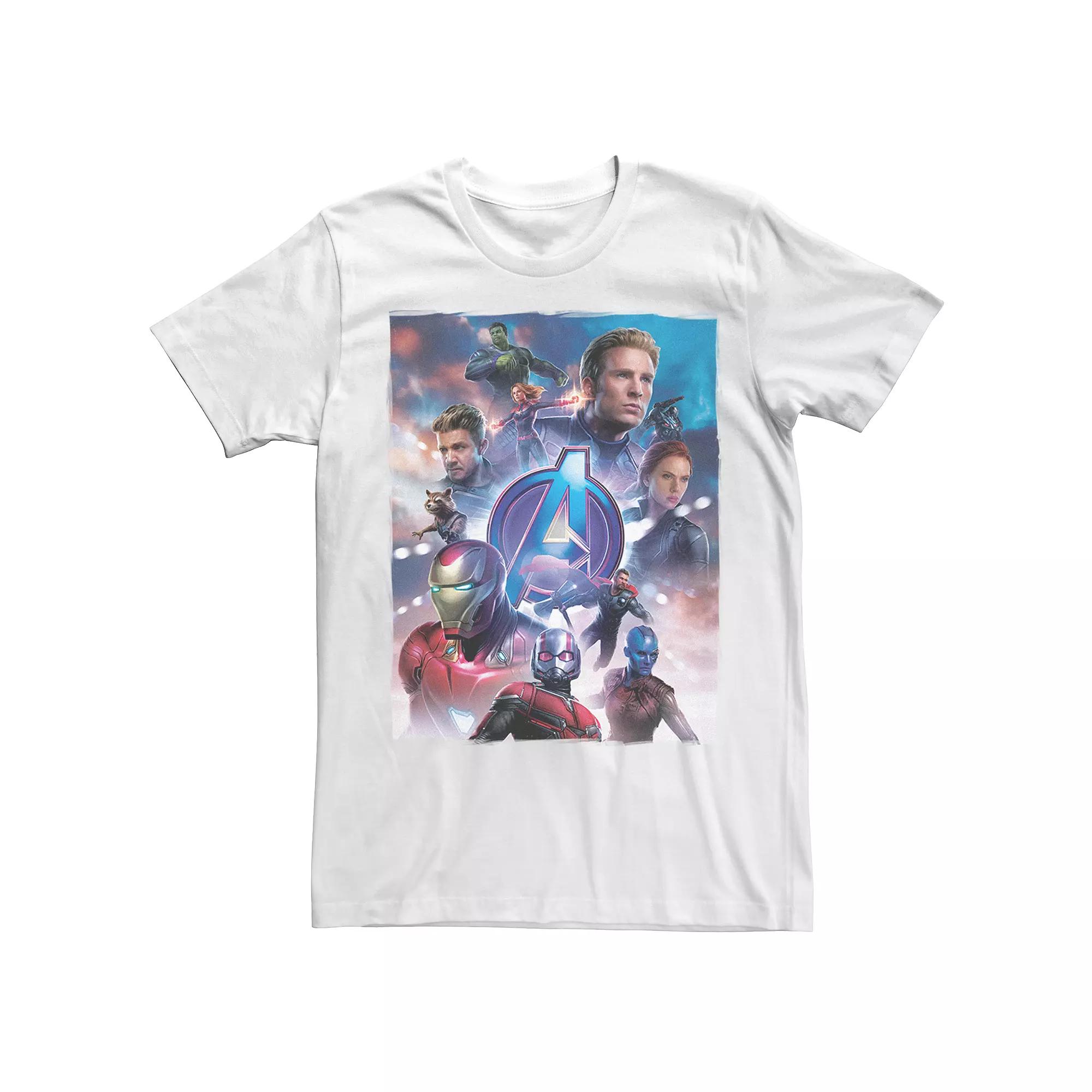 Boys 8-20 Marvel Avengers Endgame Group Poster Graphic Tee, Boy's,  Product Image