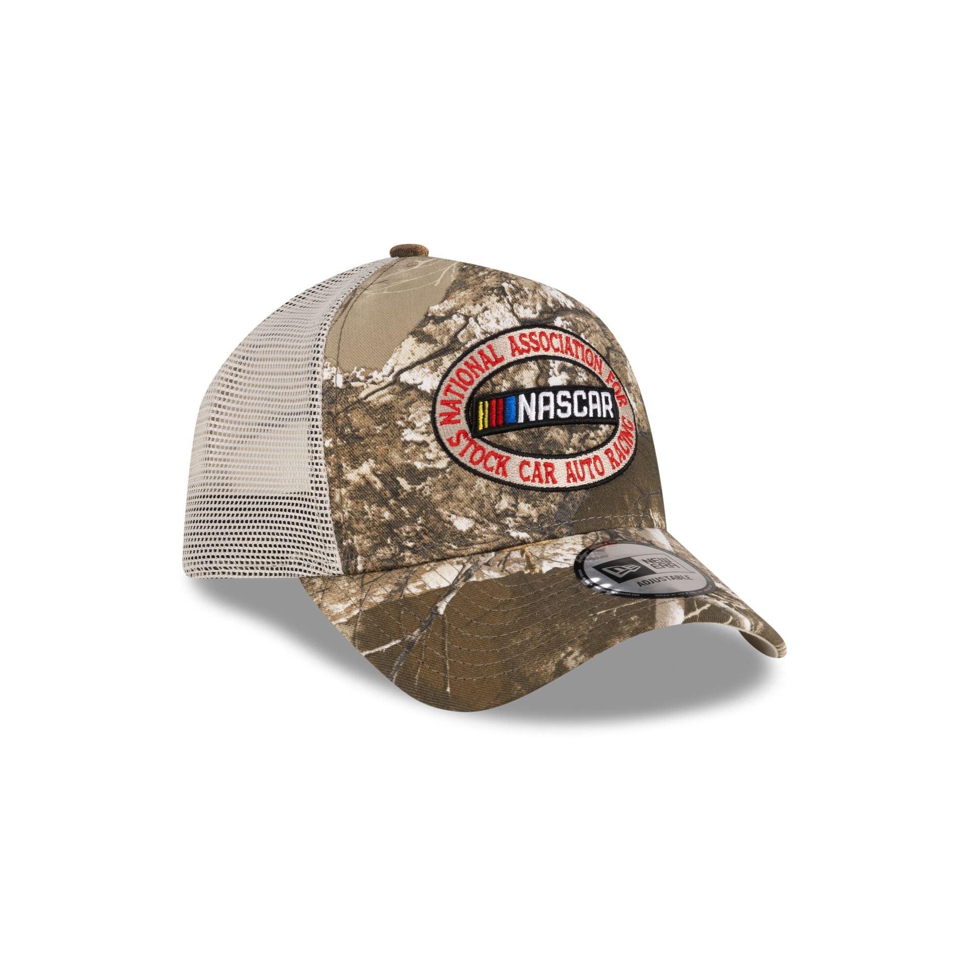 NASCAR Classics Realtree Camo 9FORTY A-Frame Trucker Hat Male Product Image