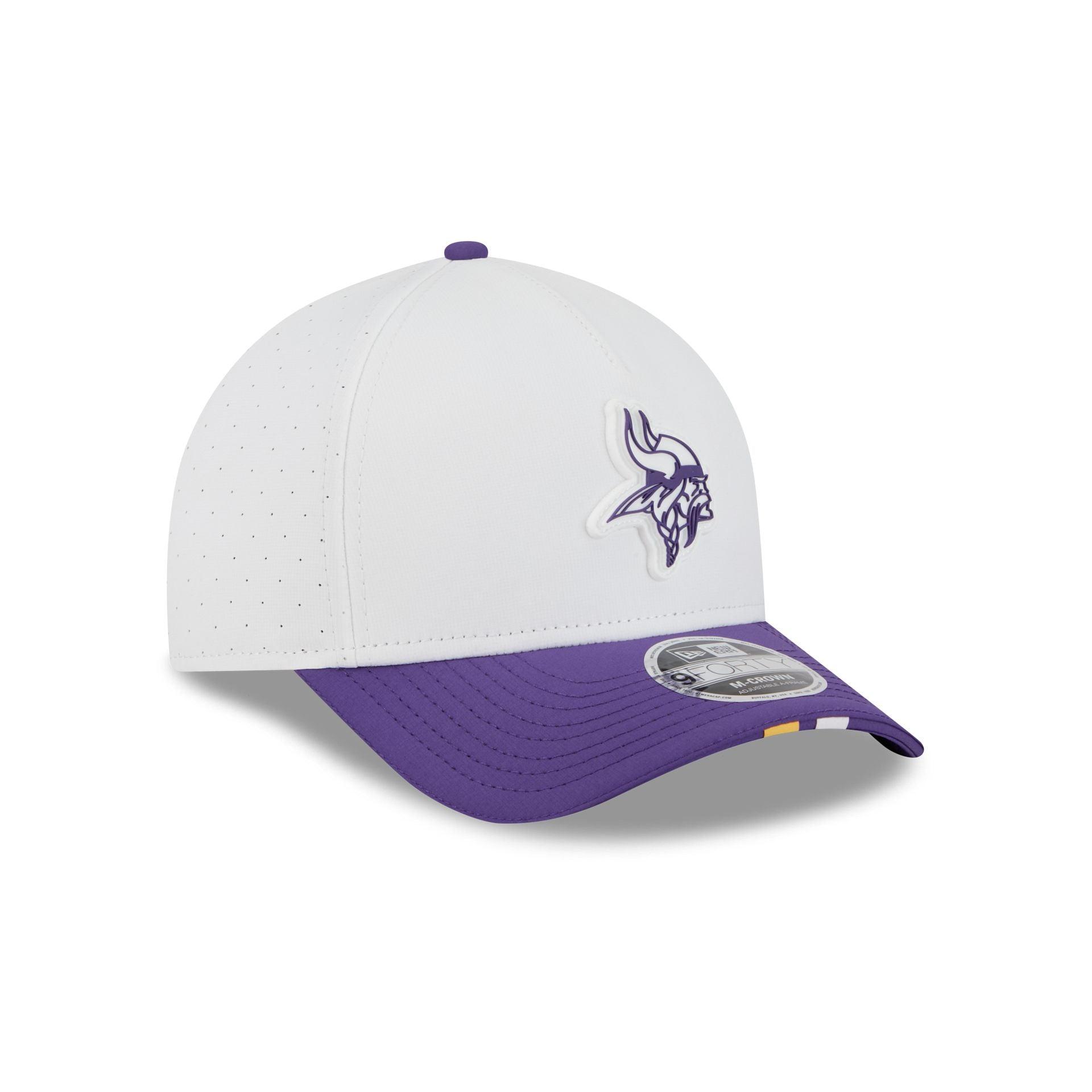 Minnesota Vikings 2025 Training 9FORTY M-Crown A-Frame Snapback Hat Male Product Image