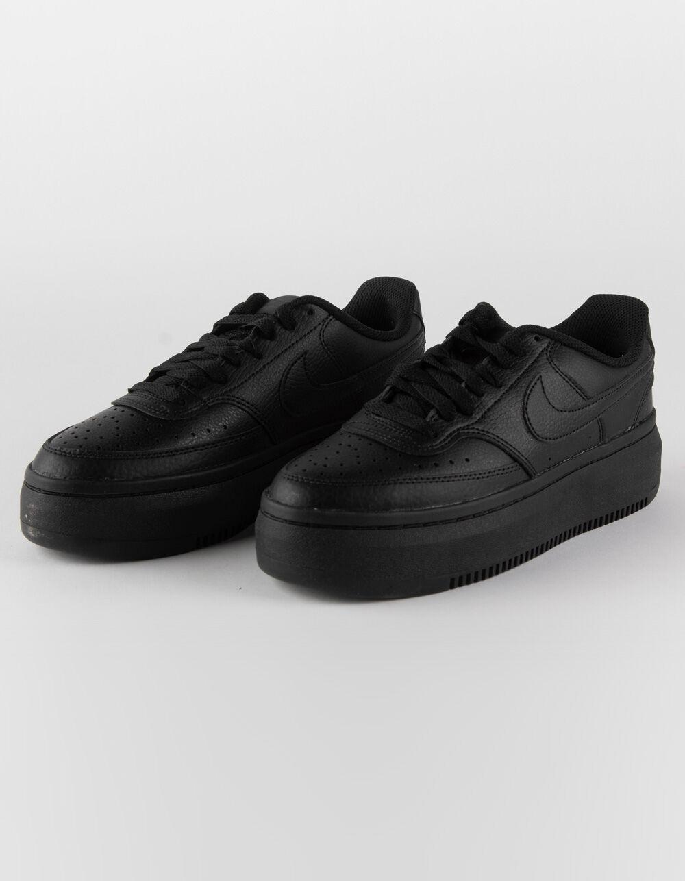 NIKE Court Vision Alta Womens Shoes - BLACK Product Image