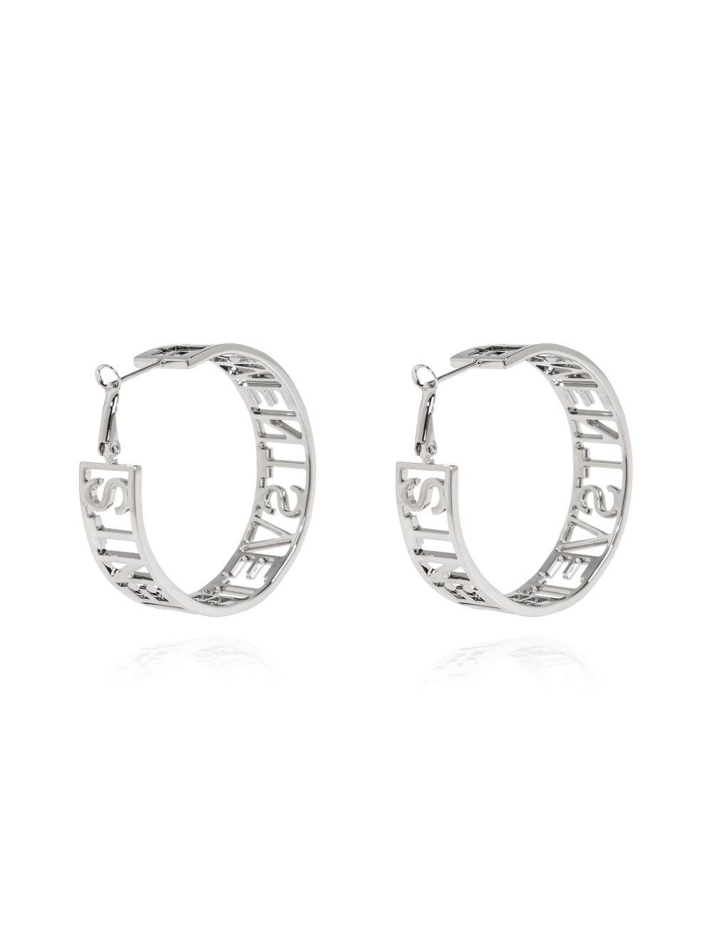 cut-out logo earrings Product Image