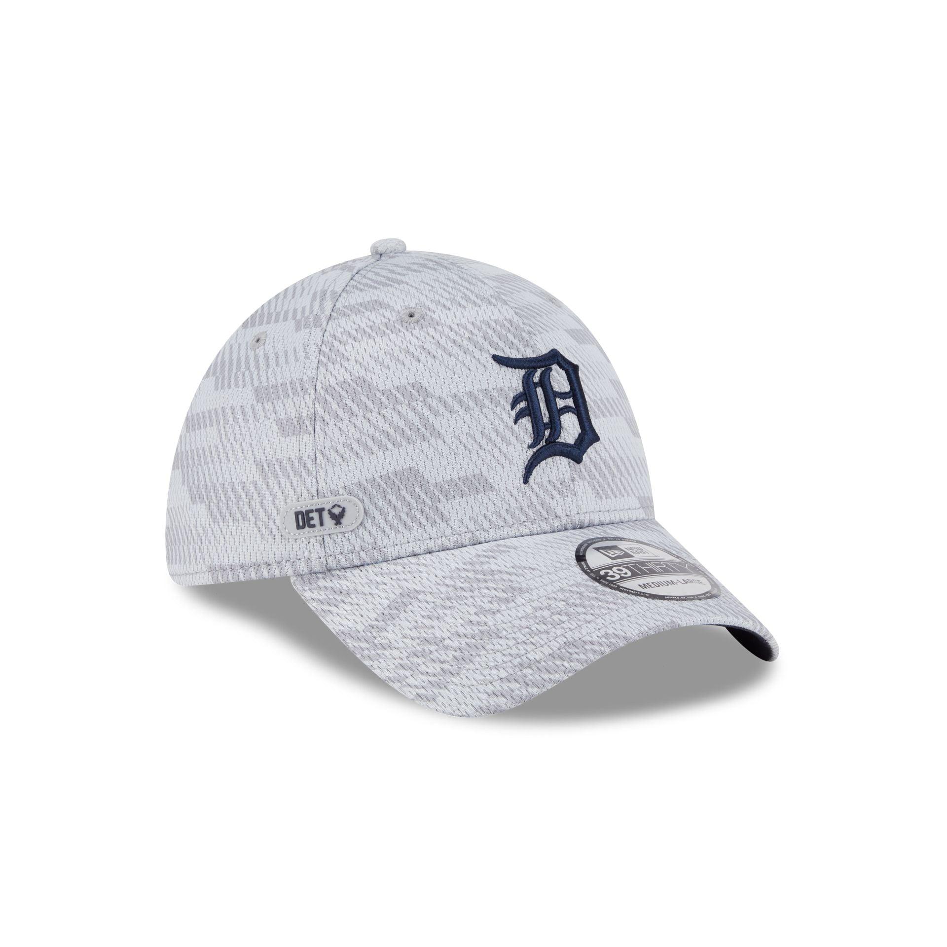 Detroit Tigers 2025 Clubhouse Gray 39THIRTY Stretch Fit Male Product Image