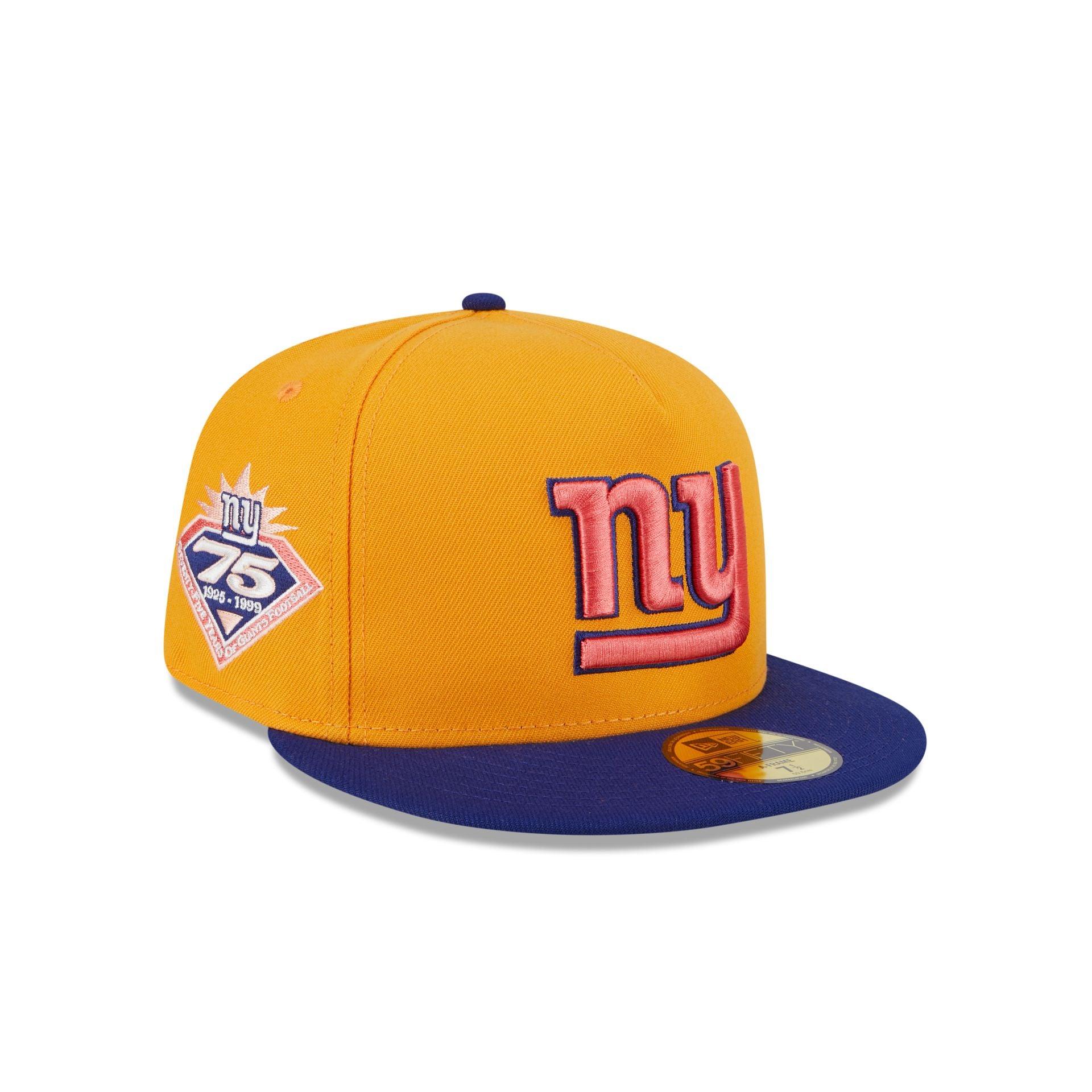 New York Giants Gold 59FIFTY A-Frame Fitted Hat Male Product Image