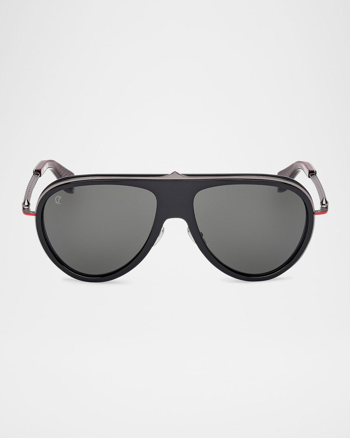 Mens LB0004M Metal Aviator Sunglasses Product Image