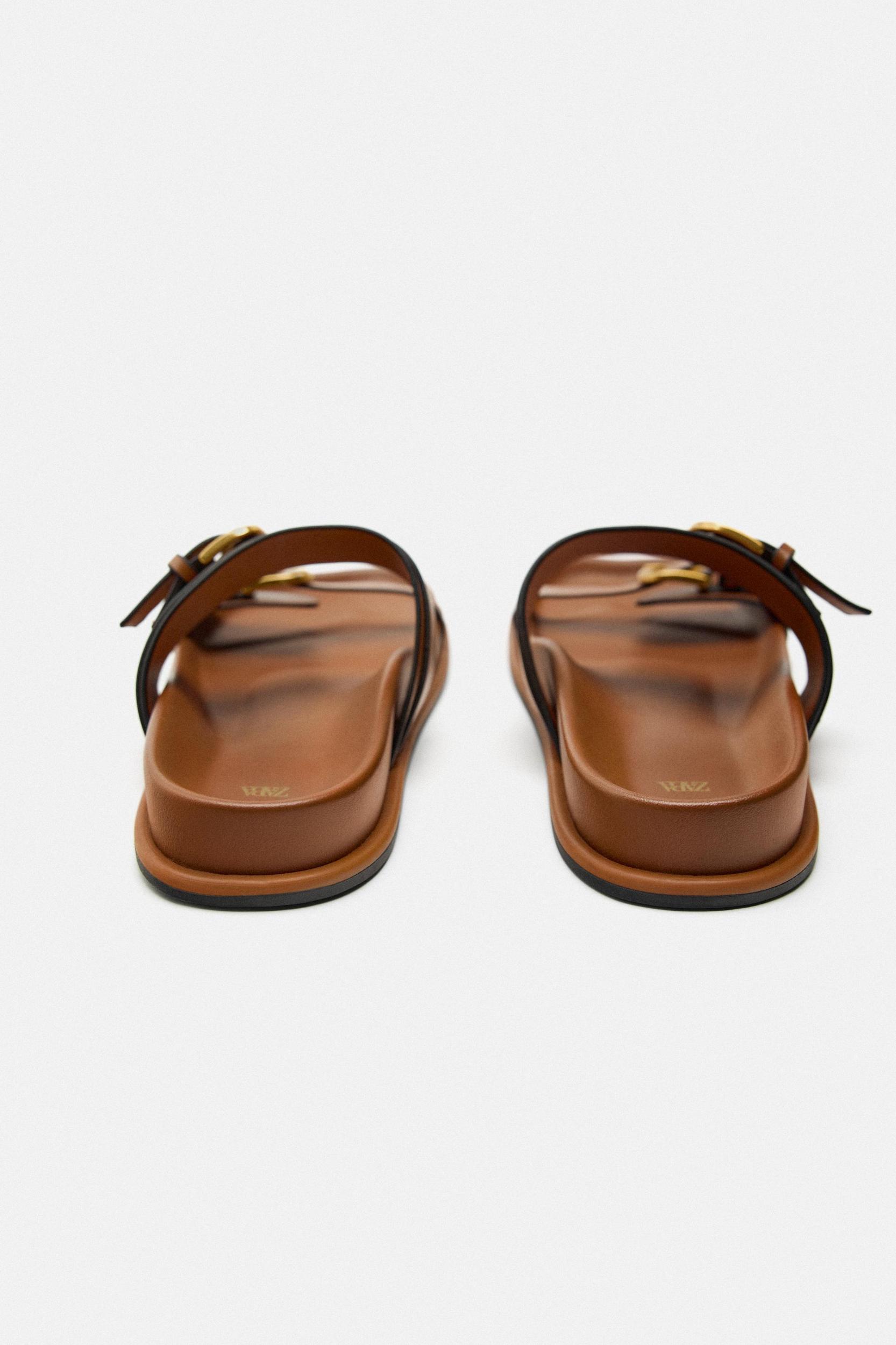 BUCKLED SANDALS Product Image