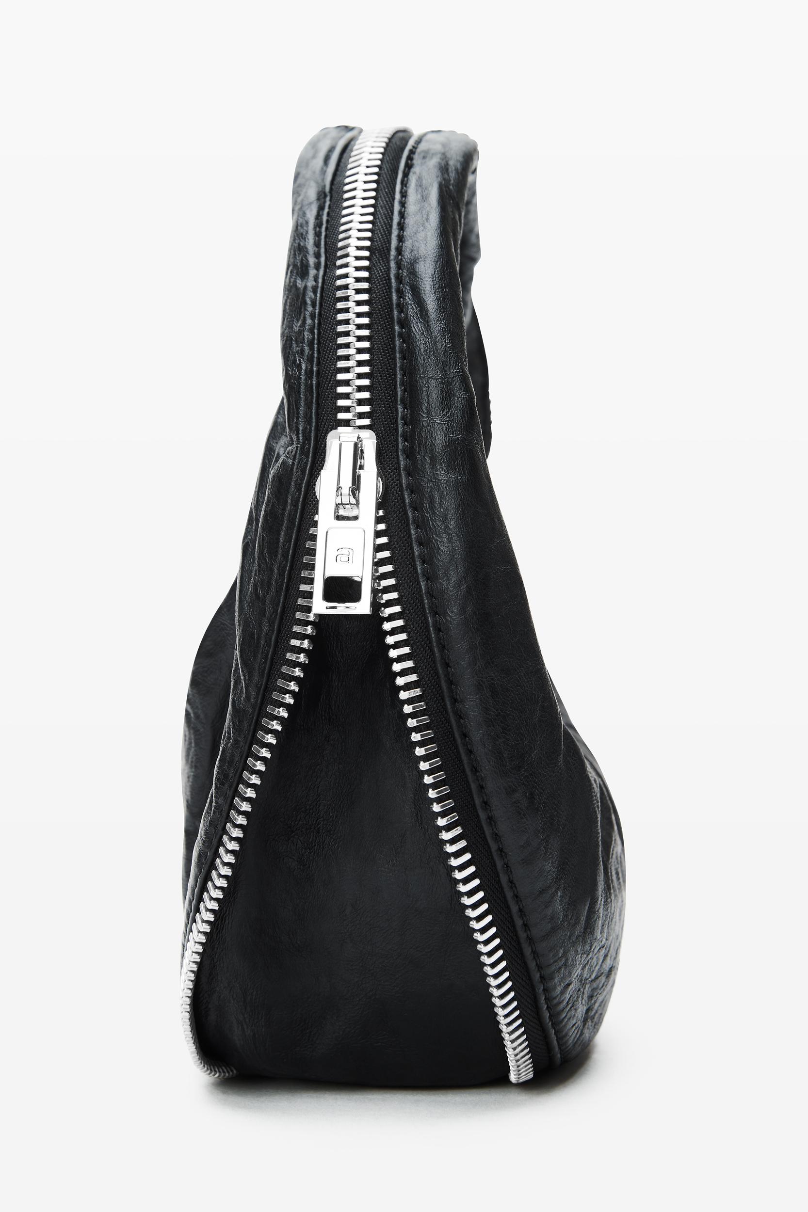 Black Memory Leather Mini Twyst Bag Product Image