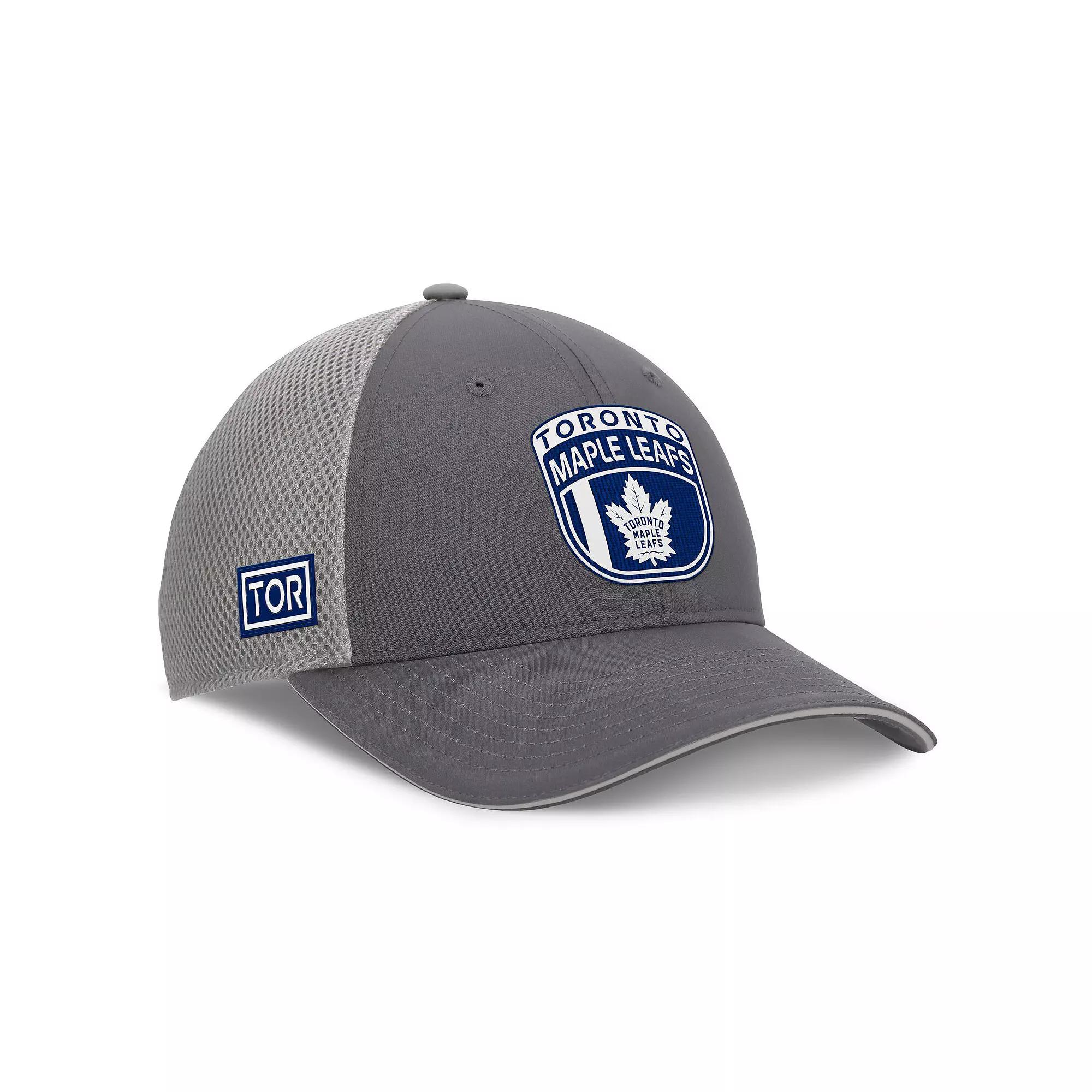 Men's Fanatics Gray Seattle Kraken Authentic Pro Home Ice Trucker Adjustable Hat, Krk Grey Product Image