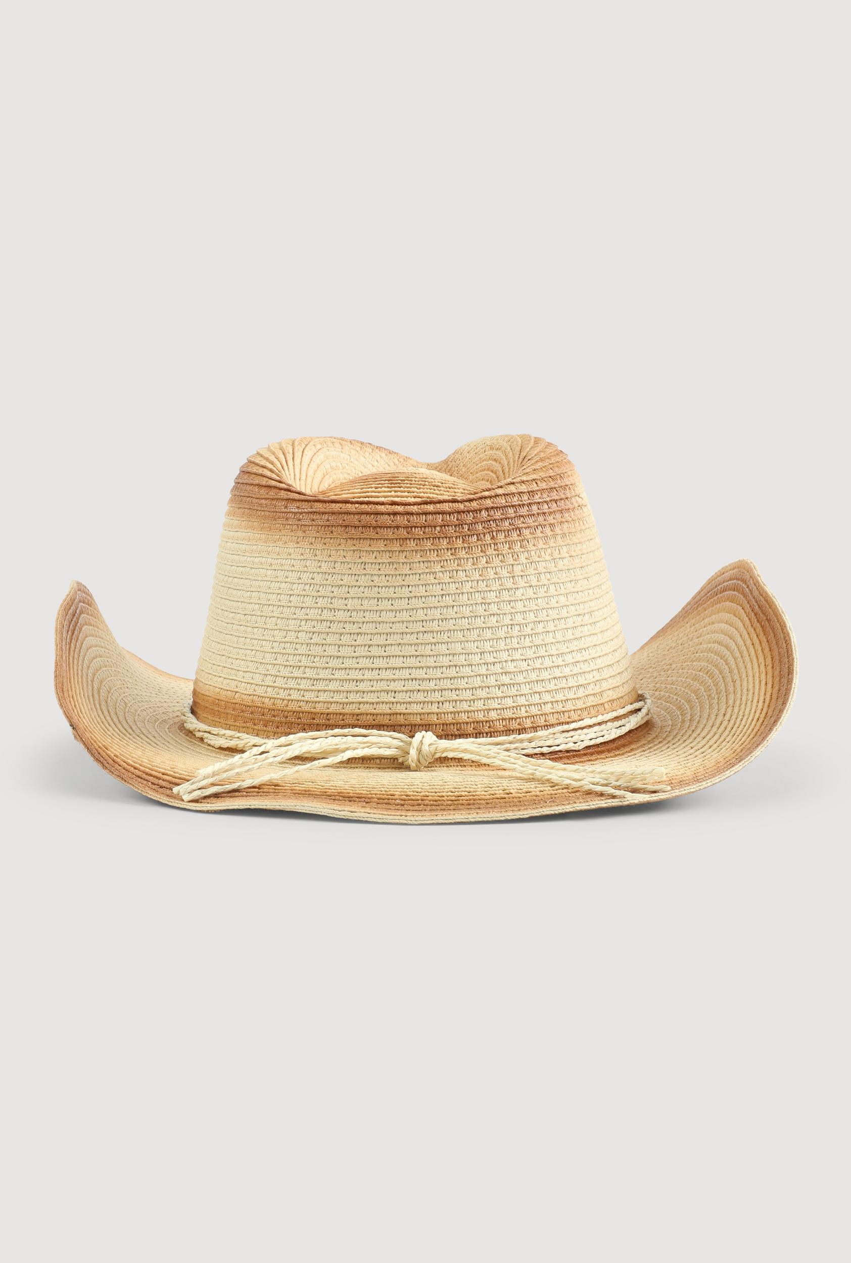 Womens Contrast Trim Cowboy Hat Product Image