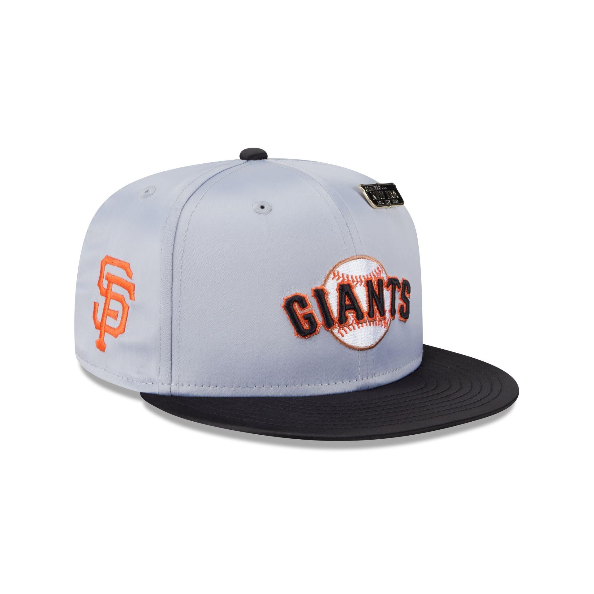 San Francisco Giants Satin Pin 9FIFTY Snapback Hat Male Product Image