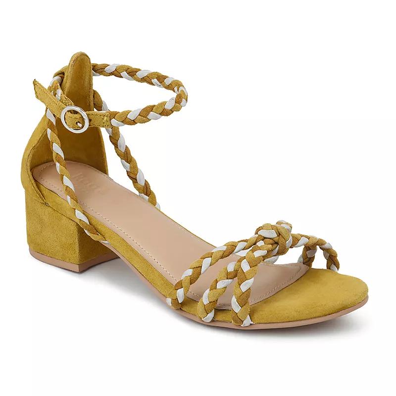 Rag & Co Candace Women's Suede Dress Sandals, Size: 10, Blue Product Image