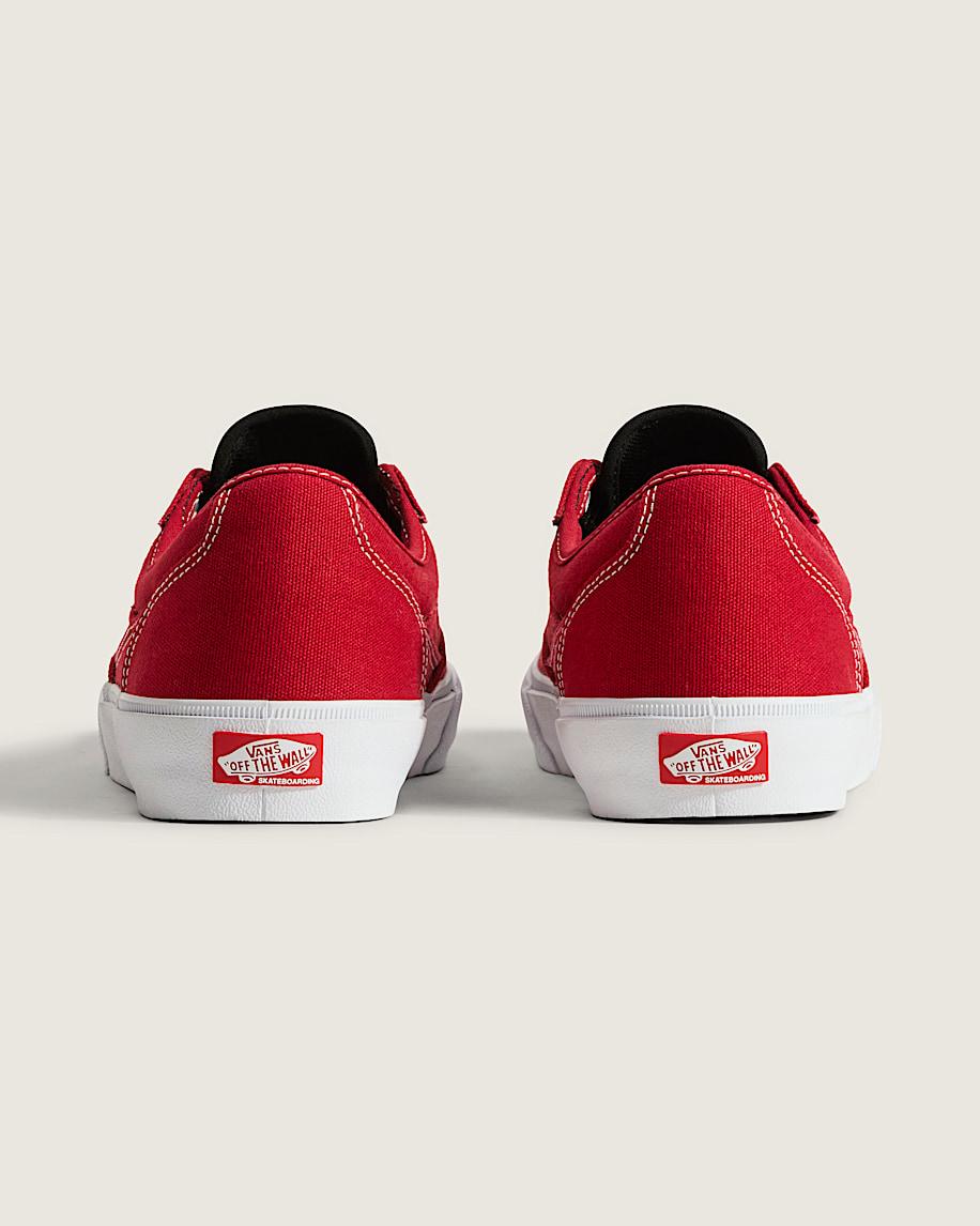 Skate Curren Caples Shoe in Red / White| Vans US Product Image