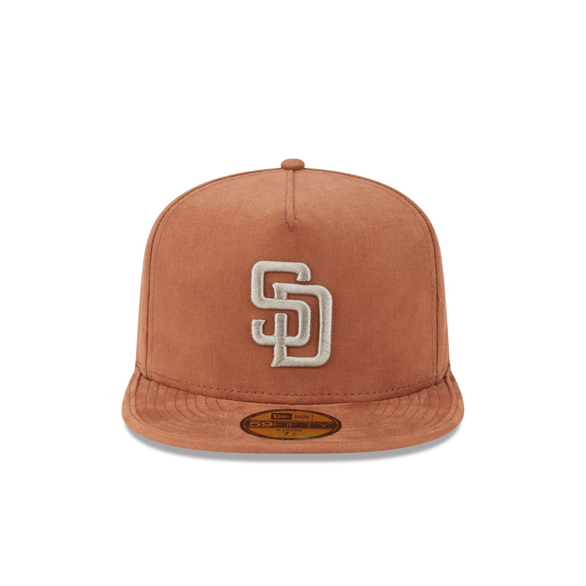 San Diego Padres Quilted 59FIFTY A-Frame Fitted Hat Male Product Image