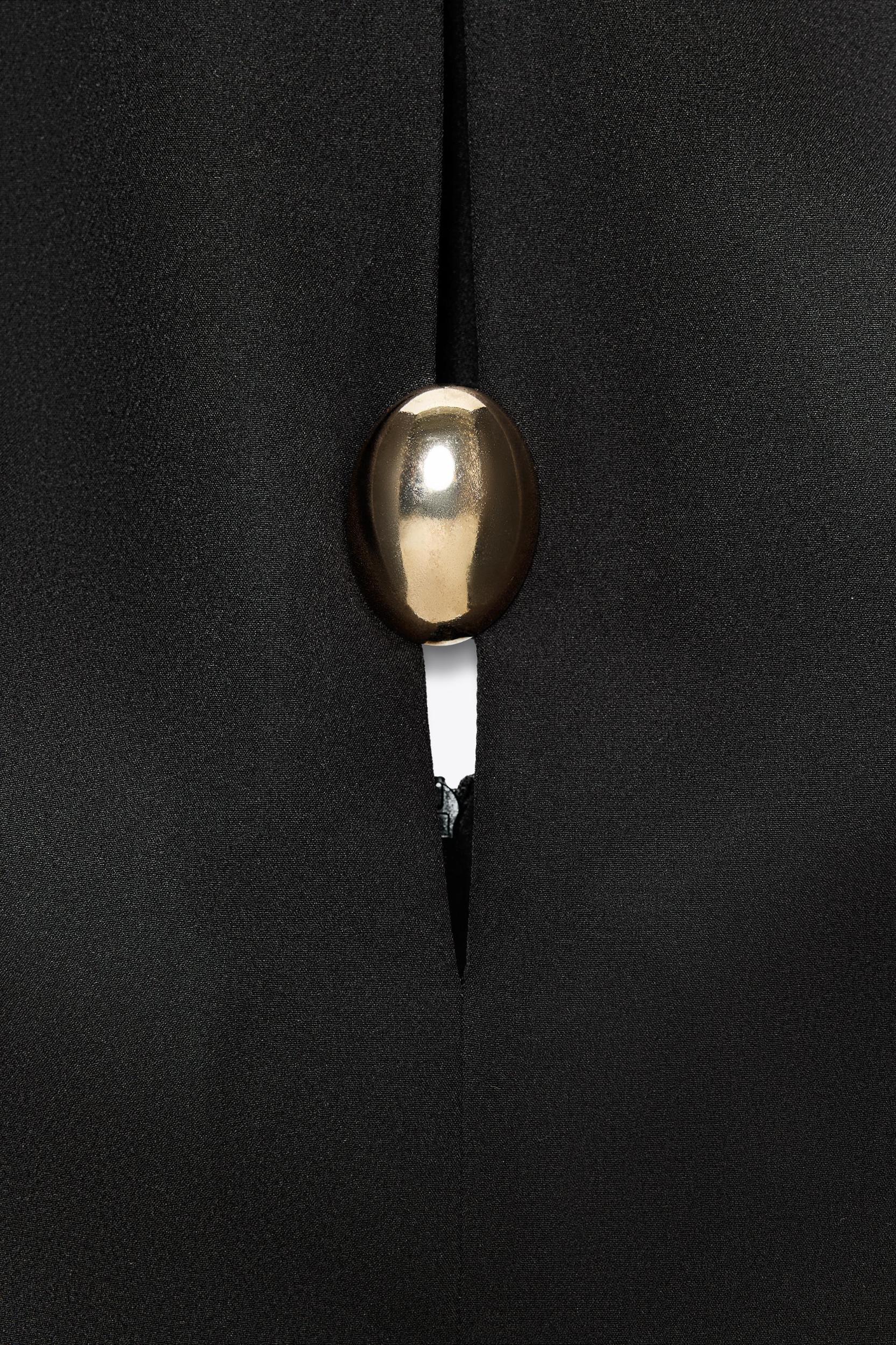 GOLD APPLIQUÉ MINI DRESS Product Image