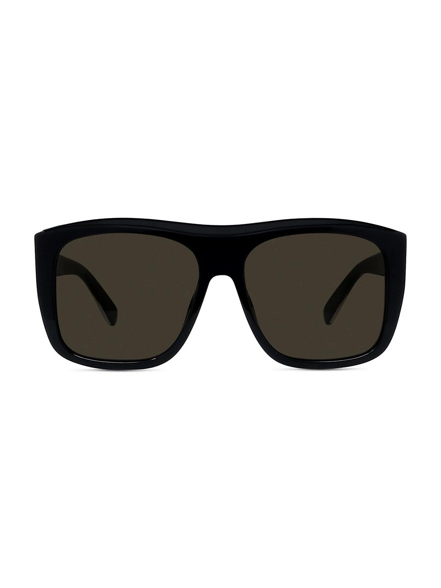 Womens Shield 57MM Geometric Sunglasses Product Image