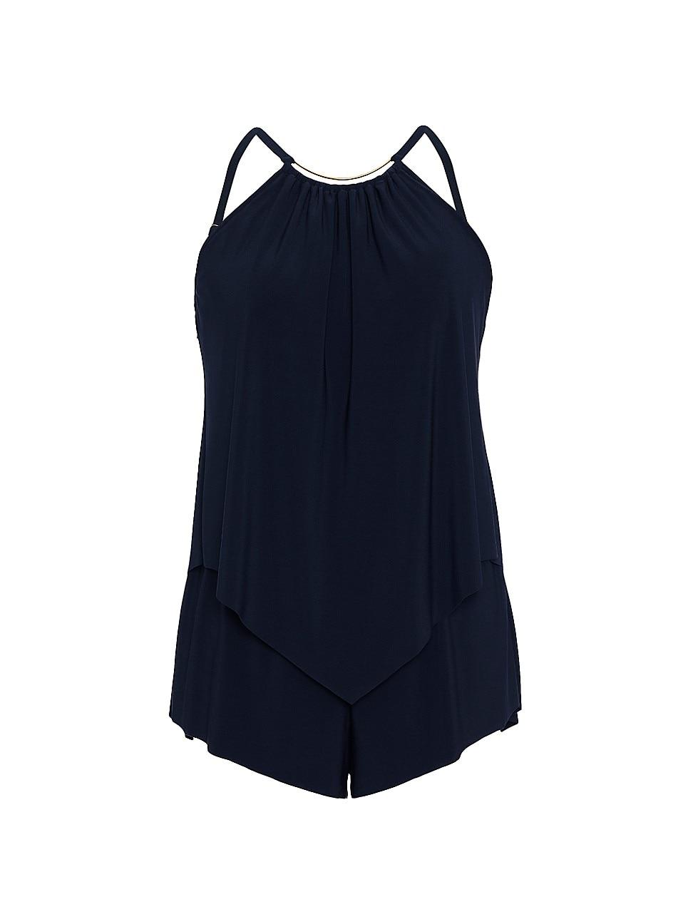 Womens Goldie Swim Romper Product Image