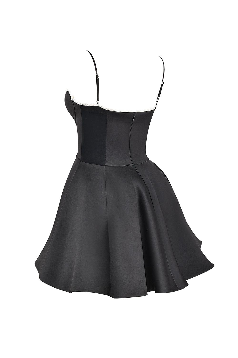 Minimoiselle  black tulle mini dress Product Image