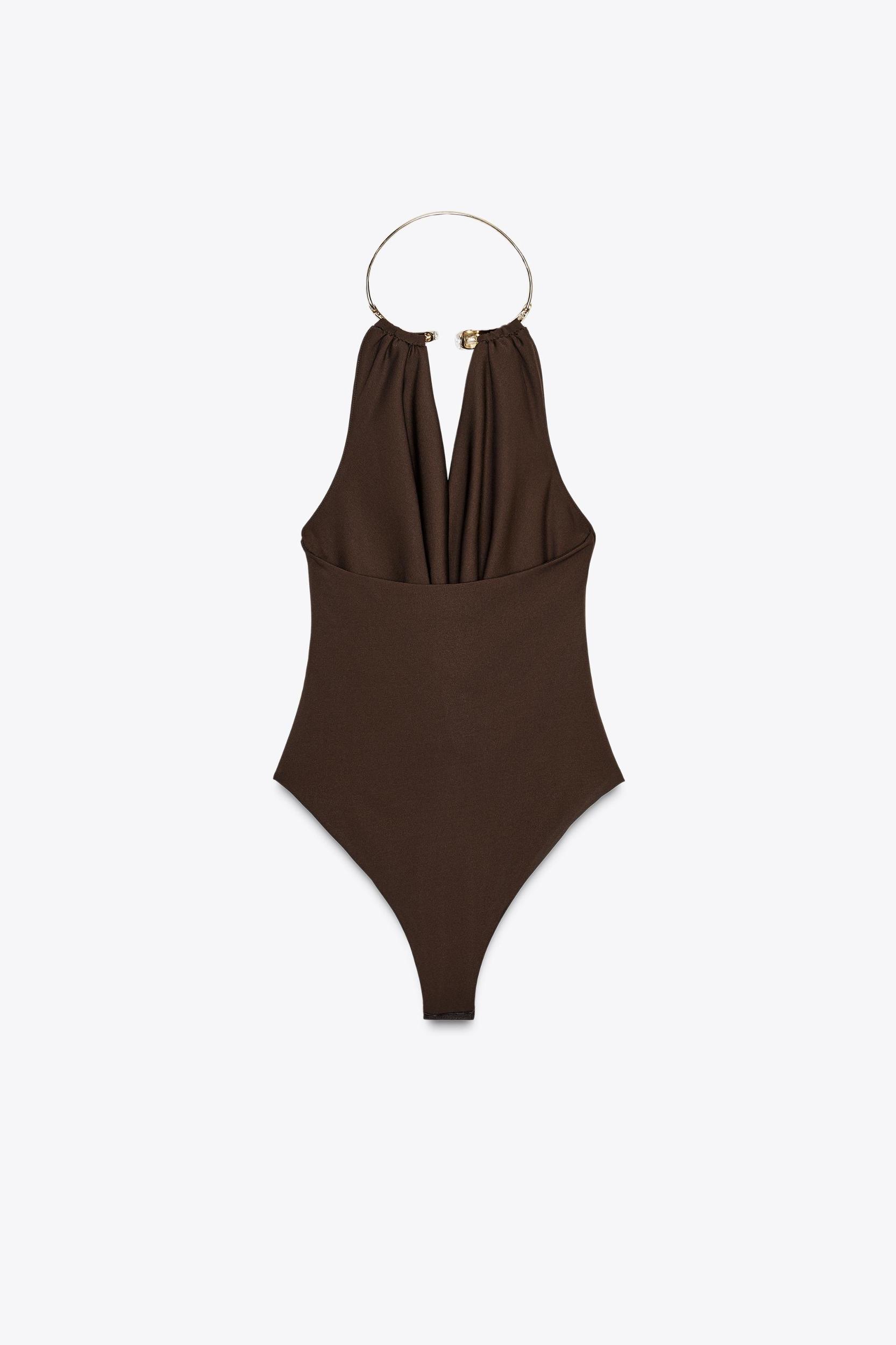 JEWEL COLLAR BODYSUIT Product Image