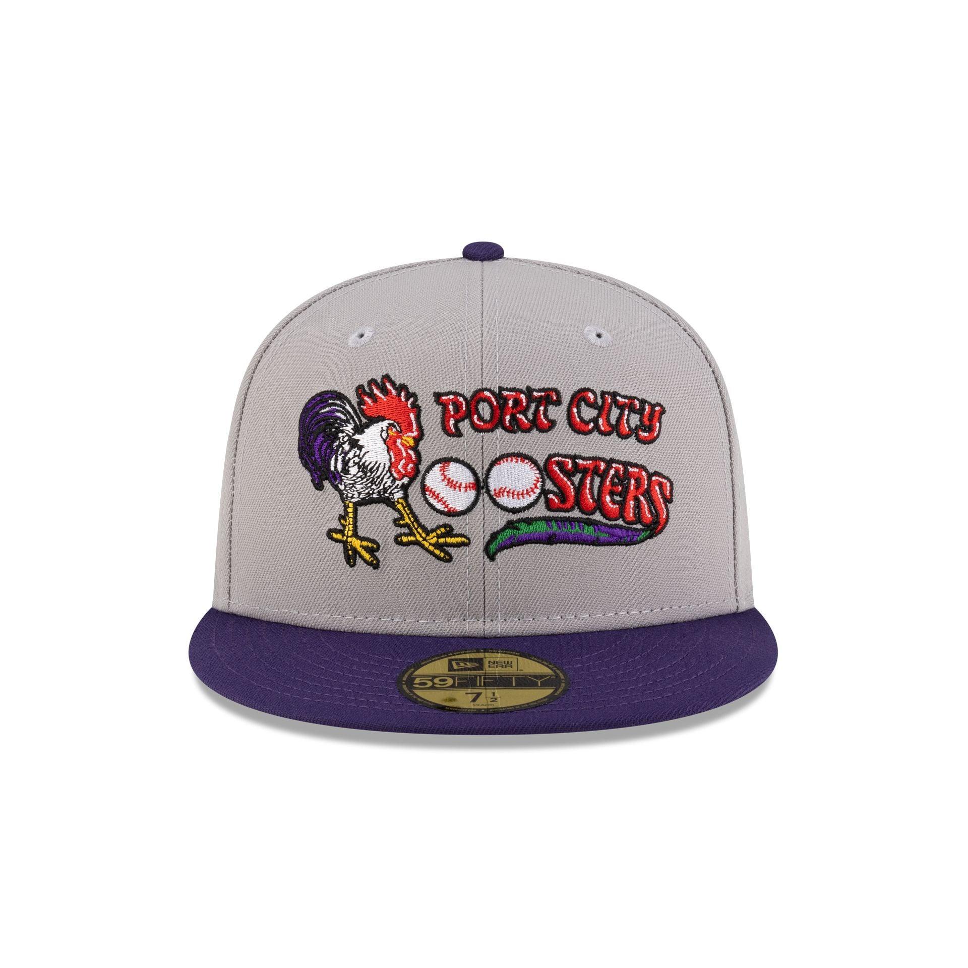 Just Caps Hometown Port City Roosters 59FIFTY Fitted Hat Male Product Image