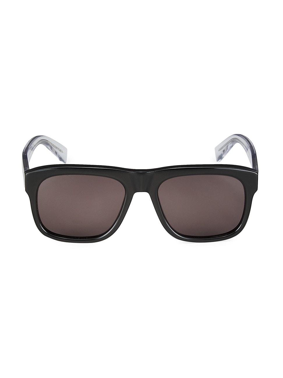 Rectangle Golden Metal Sunglasses Product Image