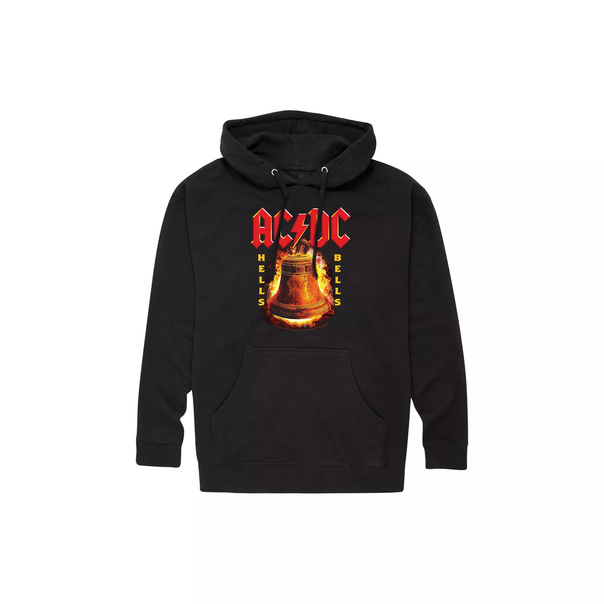 Men's ACDC Hells Bells Graphic Hoodie,  Product Image