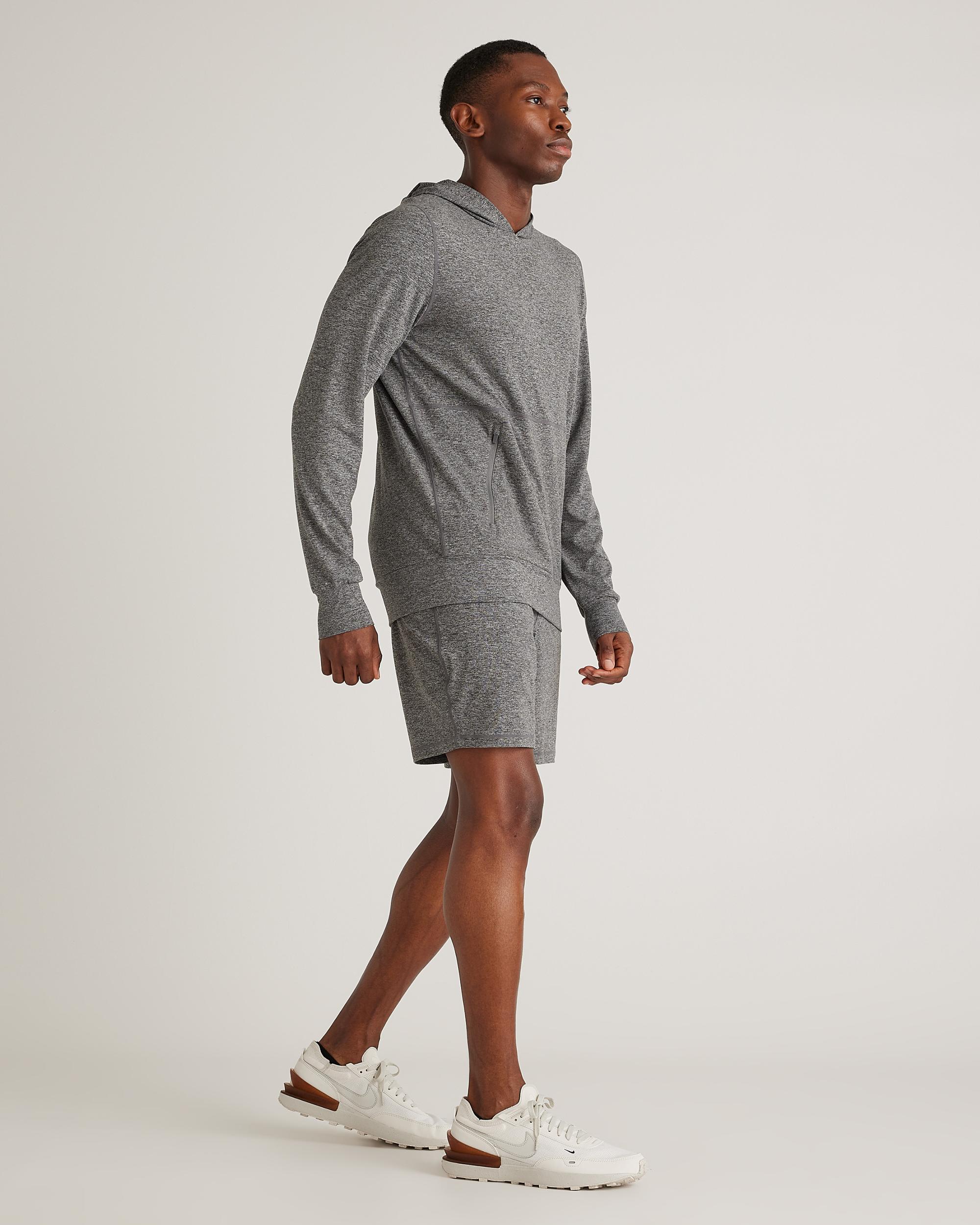 Quince | Men's Super Soft Performance Hoodie Pullover Flowknit Activewear, Recycled Polyester Product Image