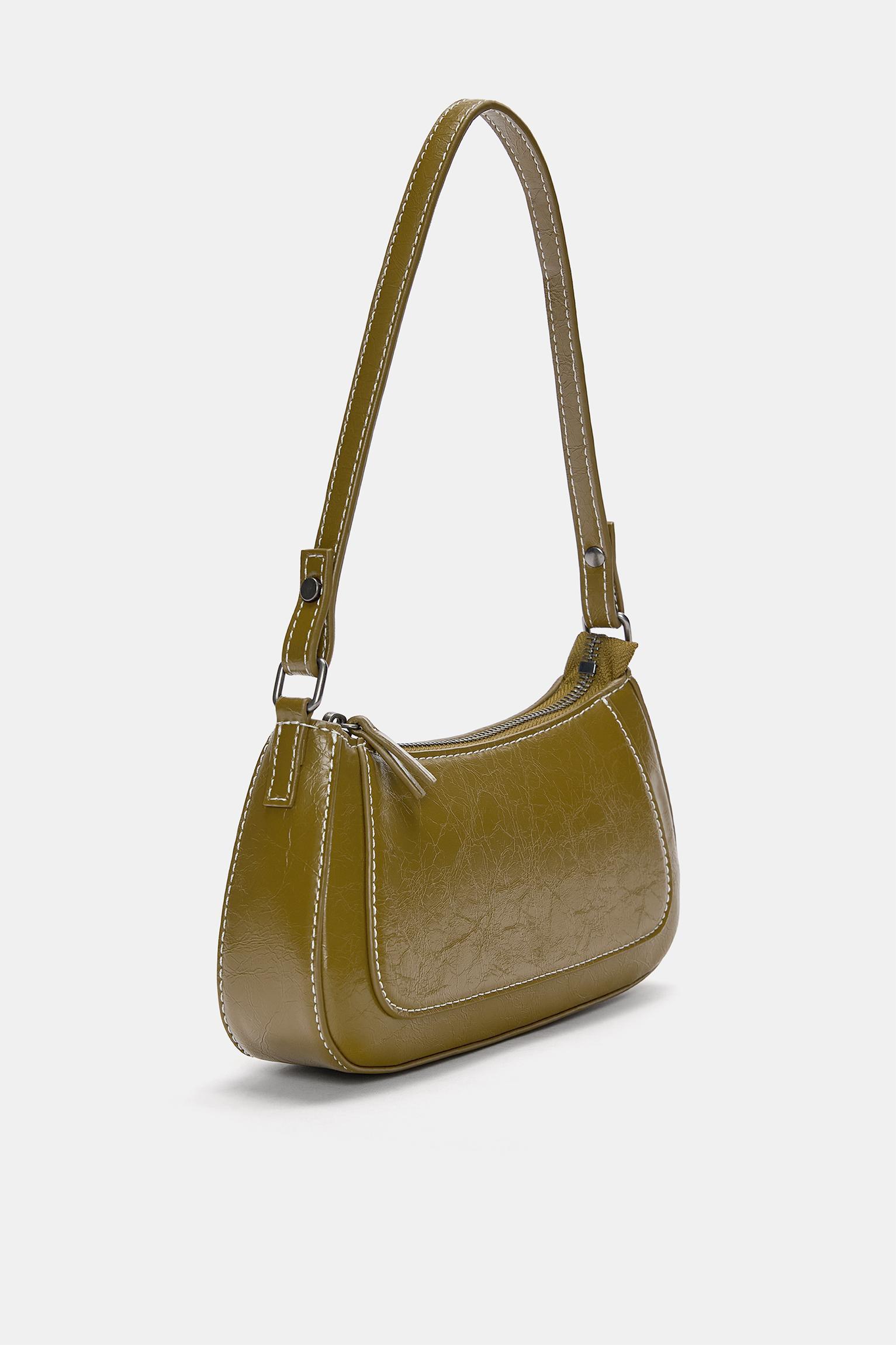 Shoulder bag with seams Product Image